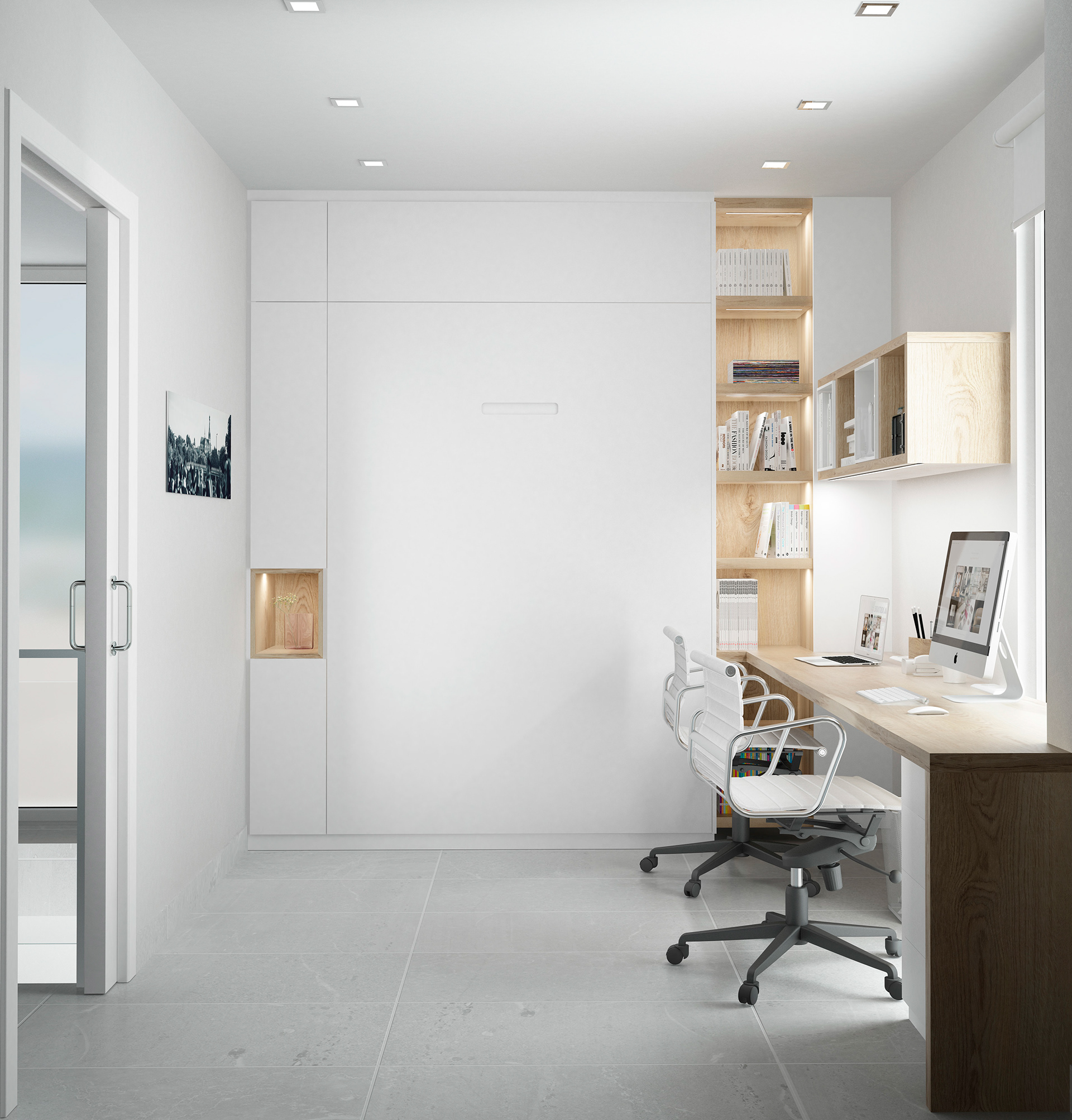 Fonction bureau, en journée