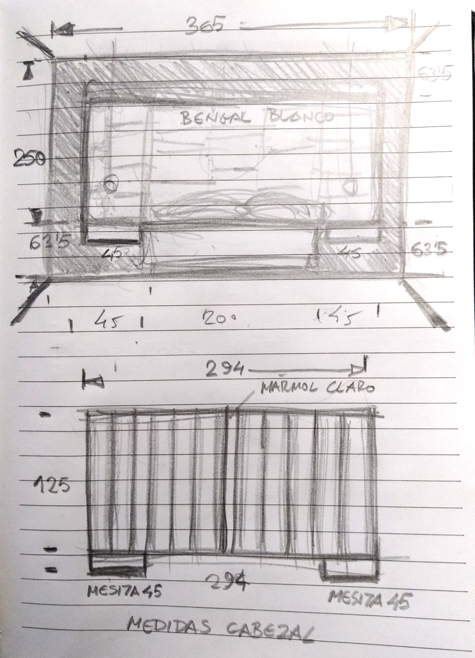 Croquis préliminaire