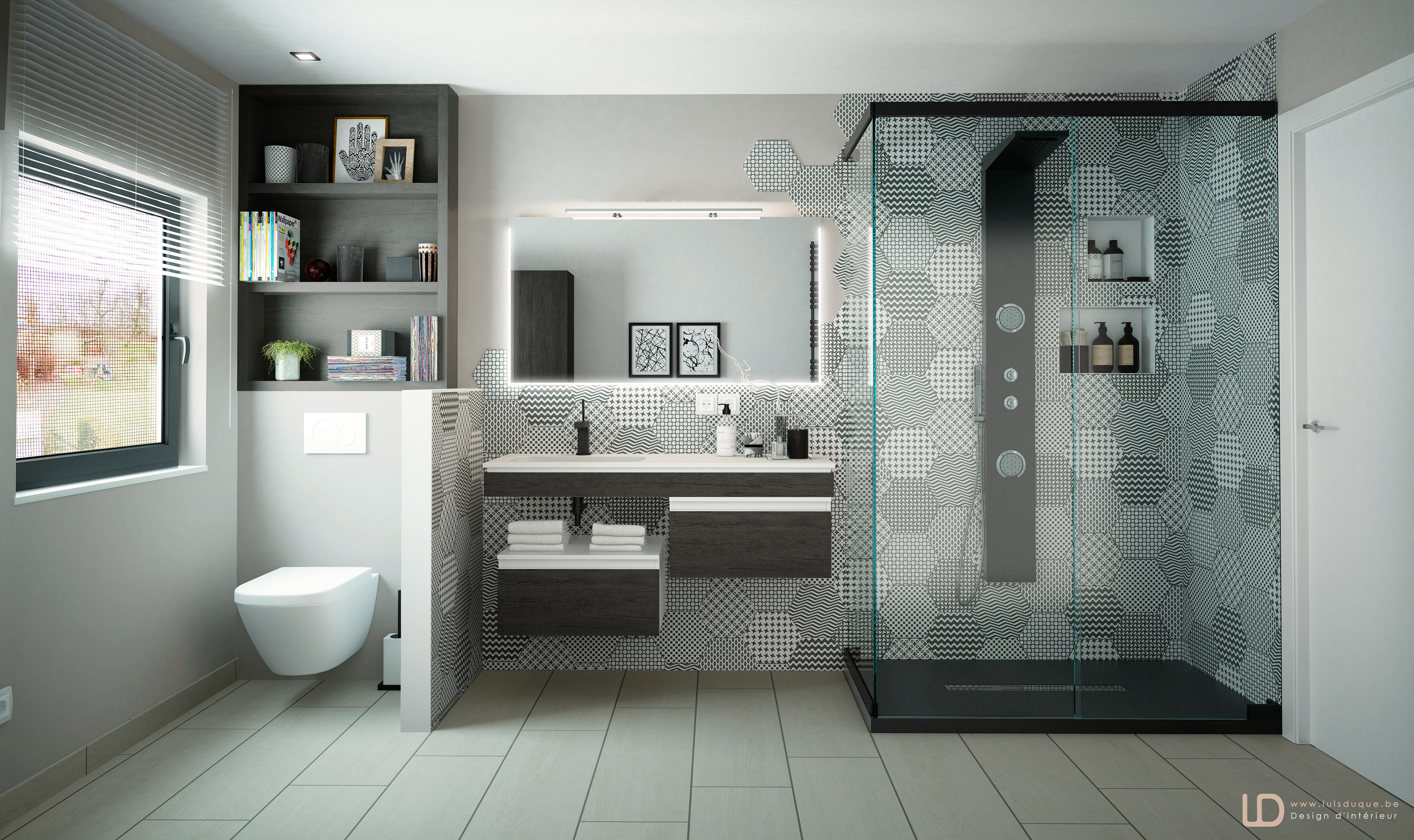 Salle de douche (Philippeville)