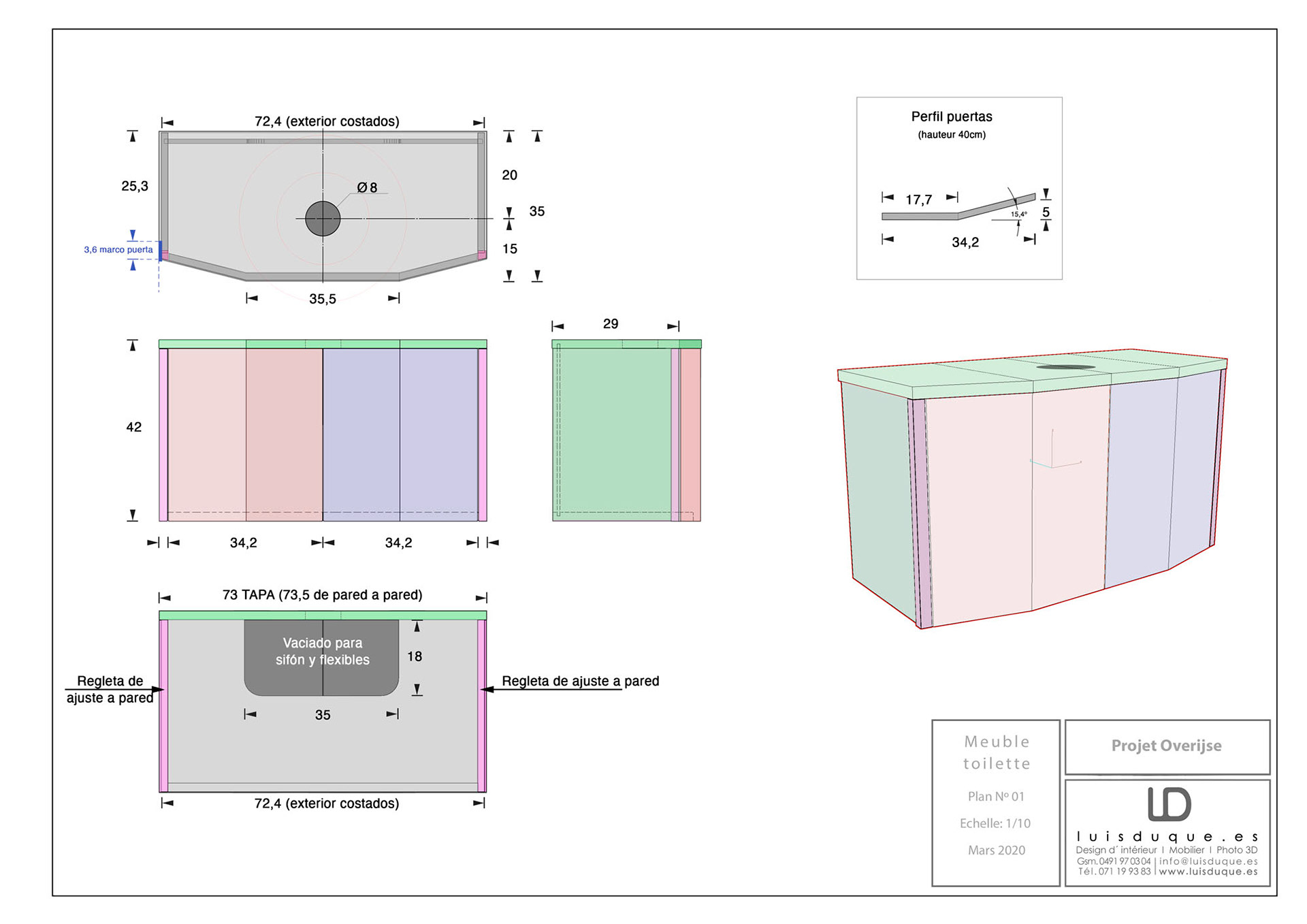 Développement technique pour la fabrication