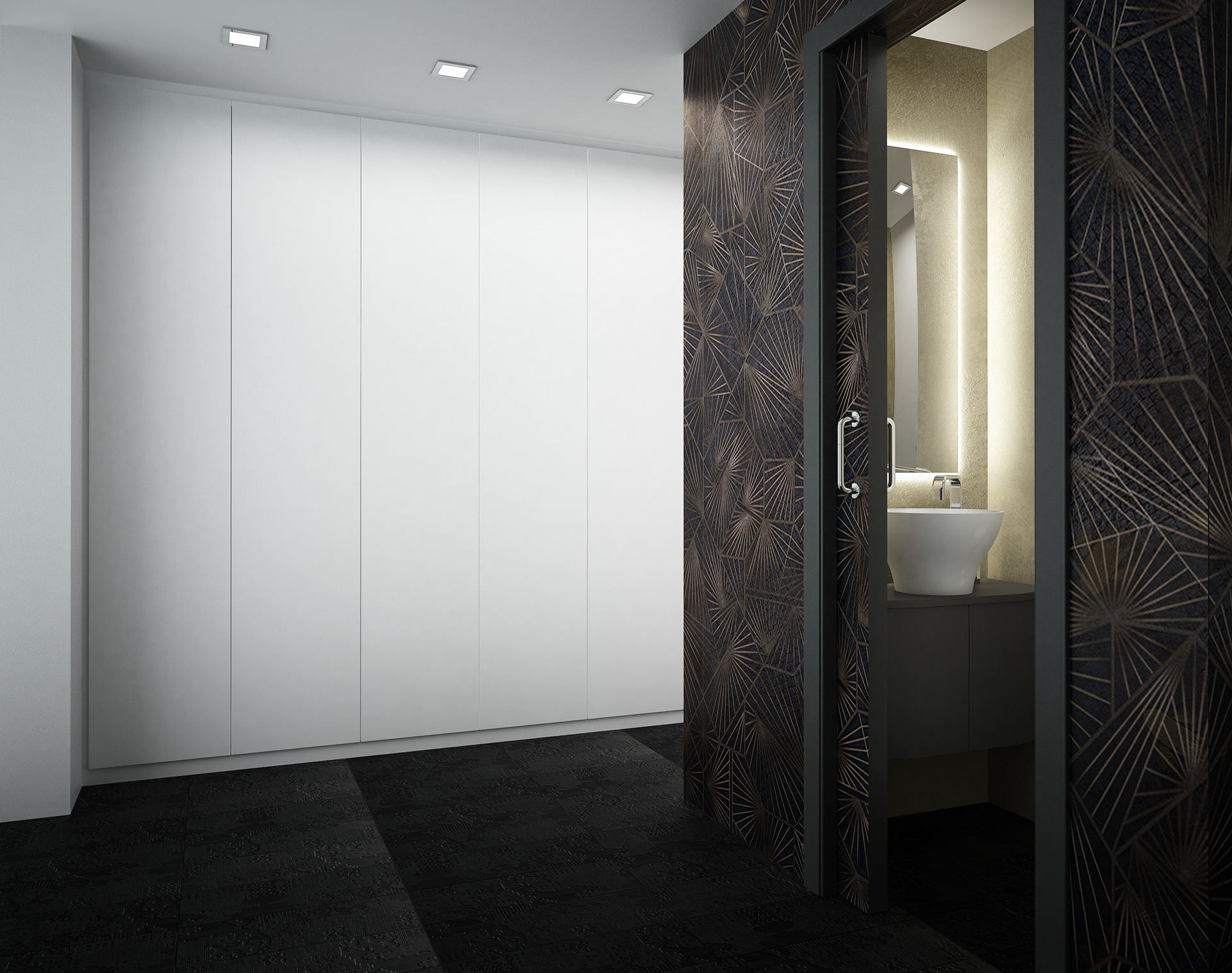 Vestiaire sur mesure, exploitation de l'espace