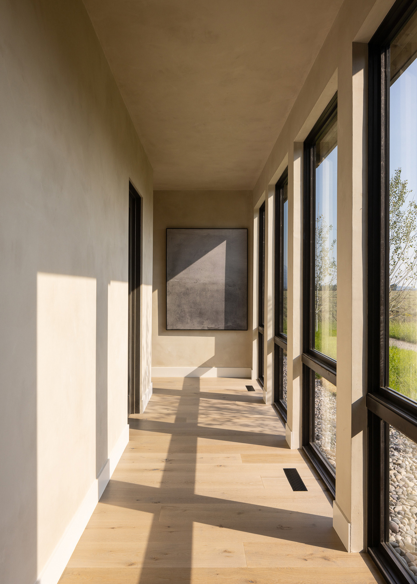 Starfall home in Jackson Hole Wyoming . Photography by architecture photographer Aaron Kraft Krafty Photos. Architectural design by Tyler Wilson Architects, building by Teton Heritage Builders with interior design by Nida Risto. Aaron Kraft