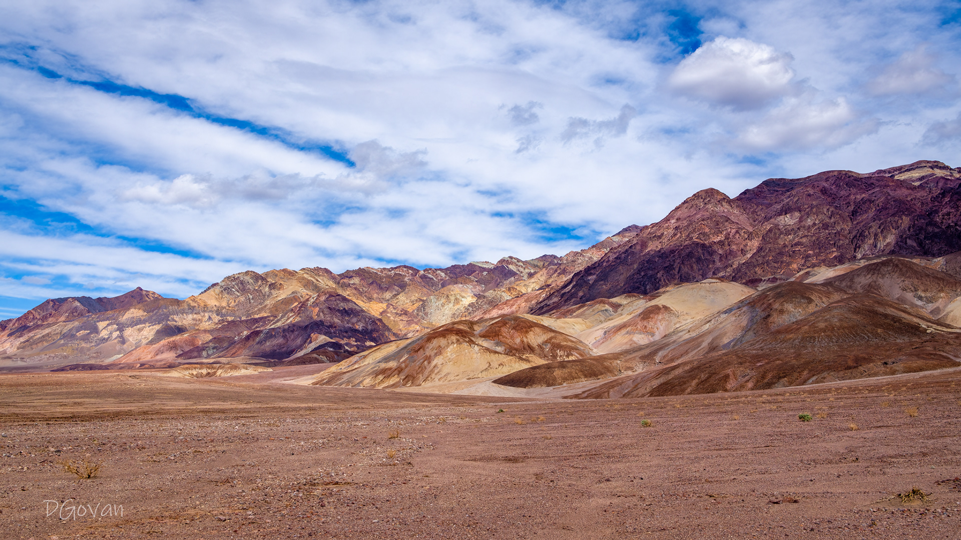 Painted Hills - Death Valley