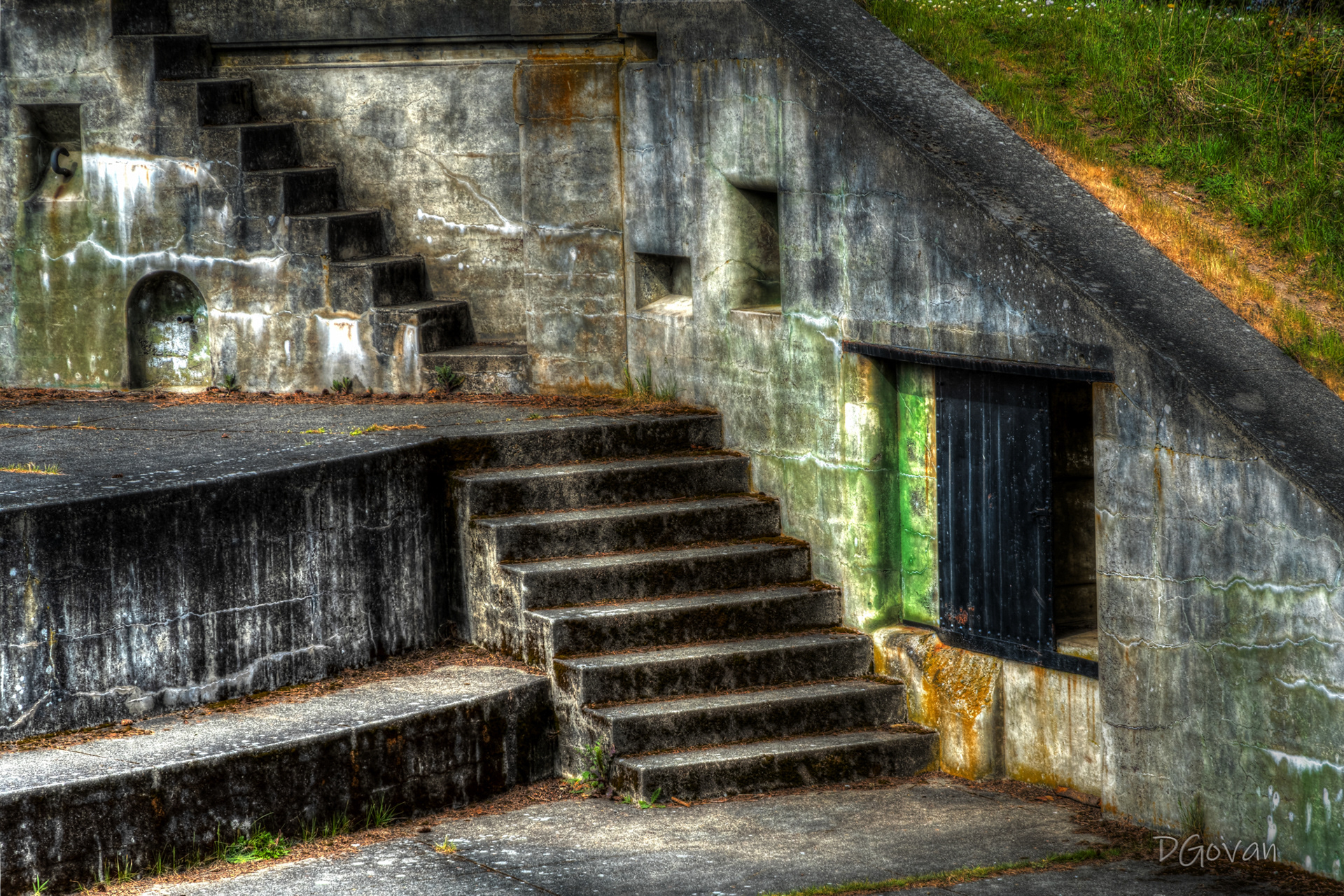 Staircase - Fort Flagler WA
