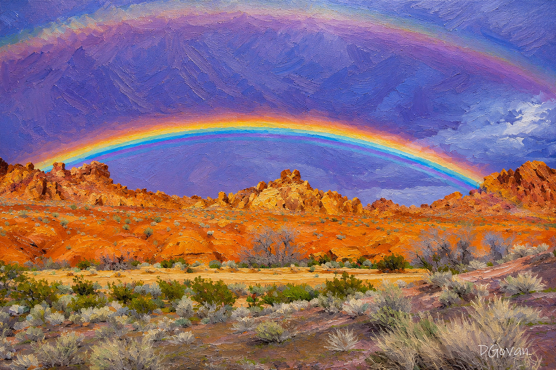 Desert Rainbow - Valley of Fire