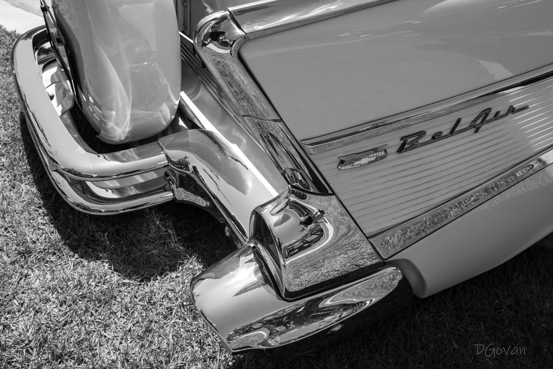 1957 Chevy Bel Air with Continental Bumper