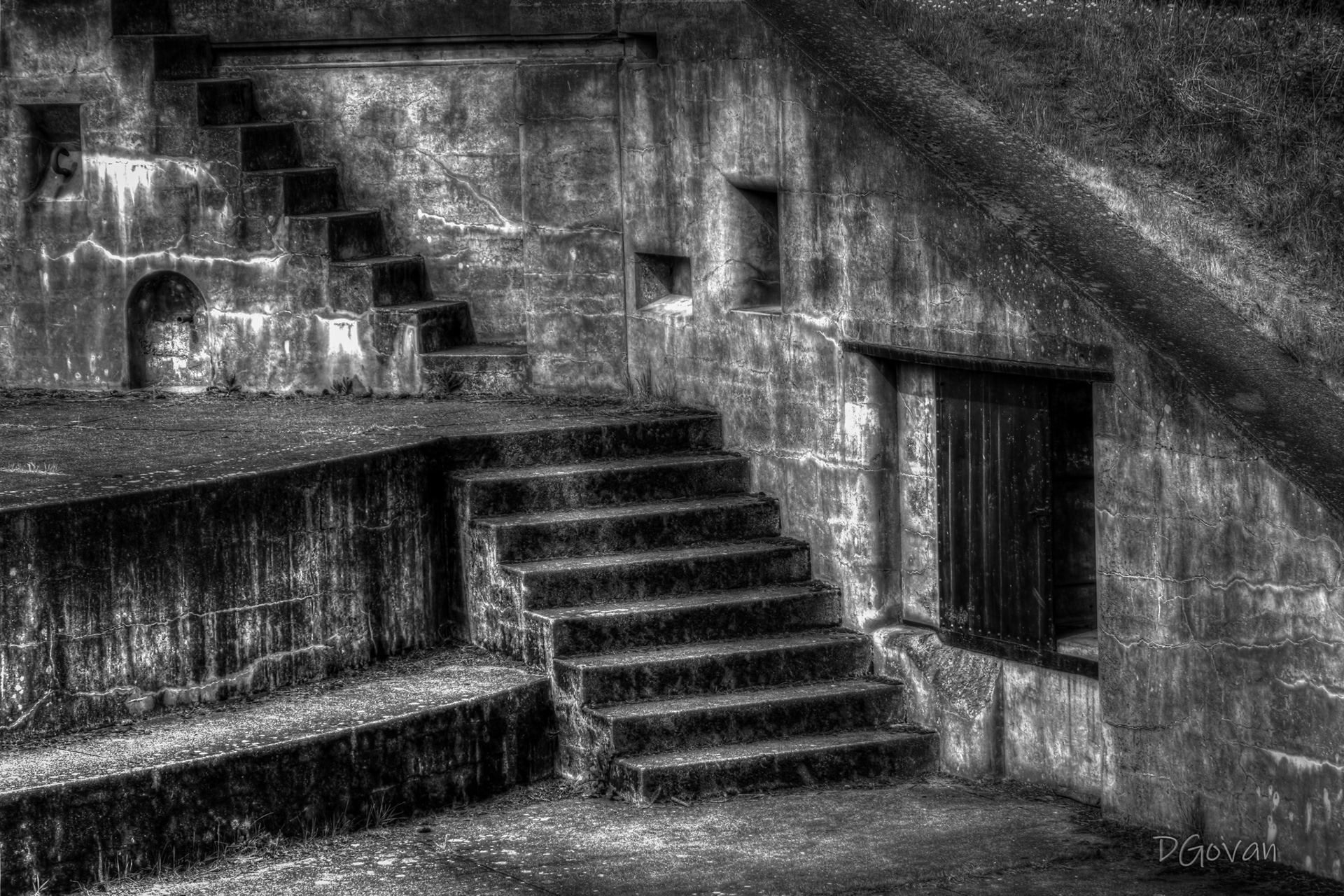 Staircase - Fort Flagler WA