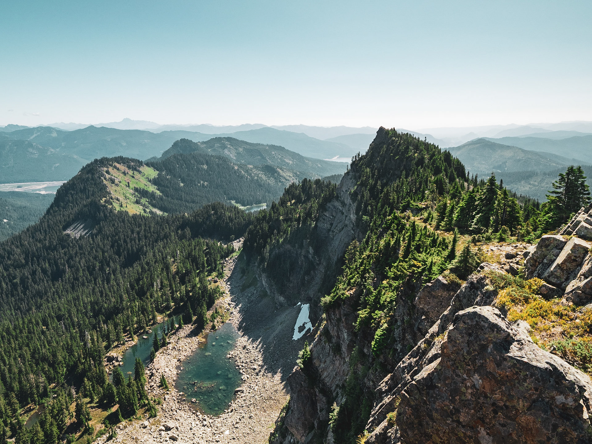 Tinkham Peak (1622m), West Summit, Snoqualmie Pass area