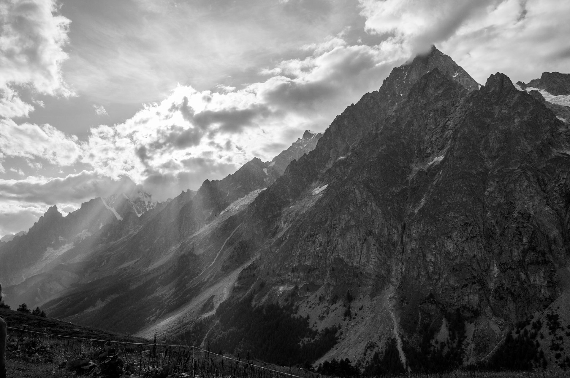 Aiguille du Tour, Mont Blanc Massif, Italy