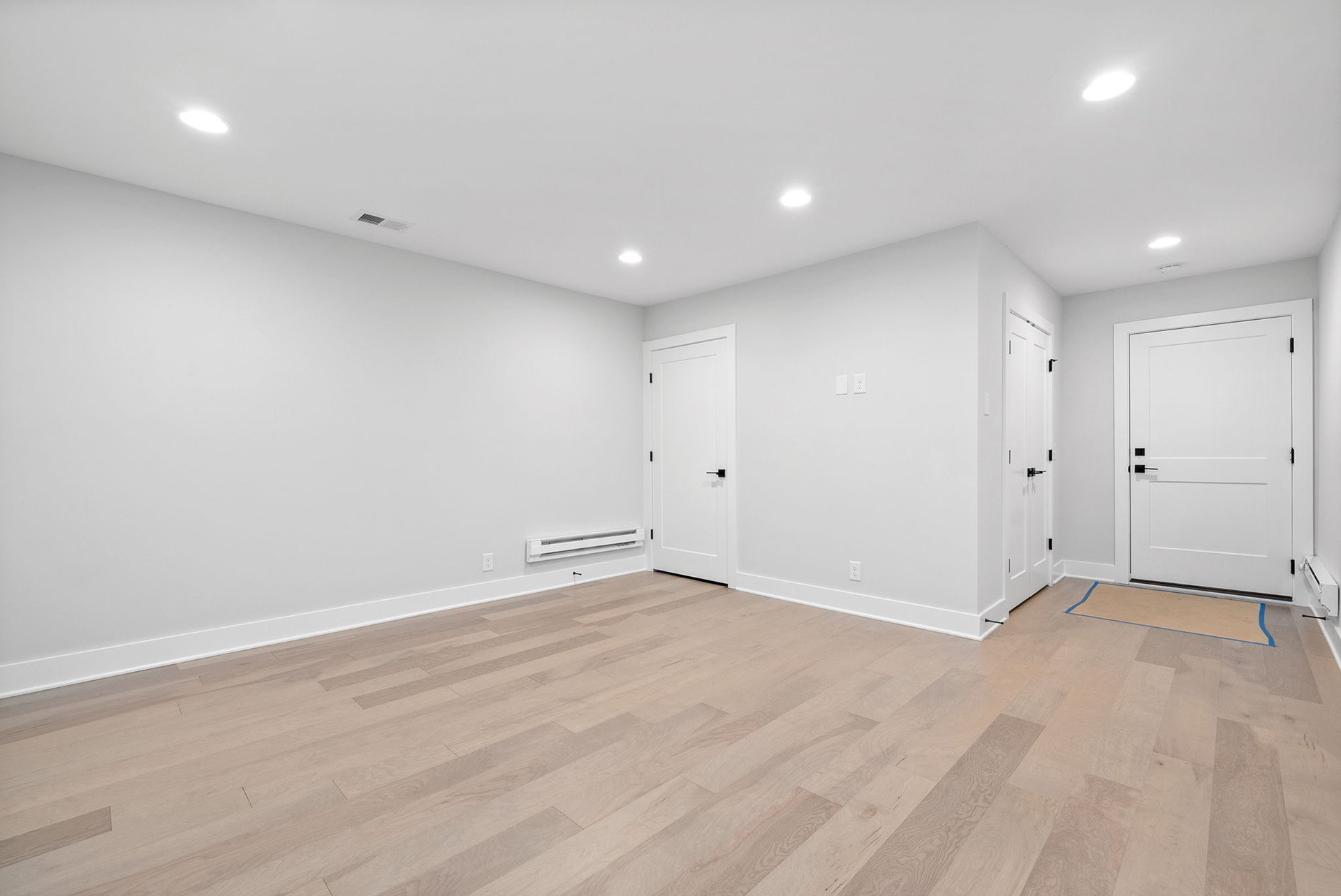 Basement living space