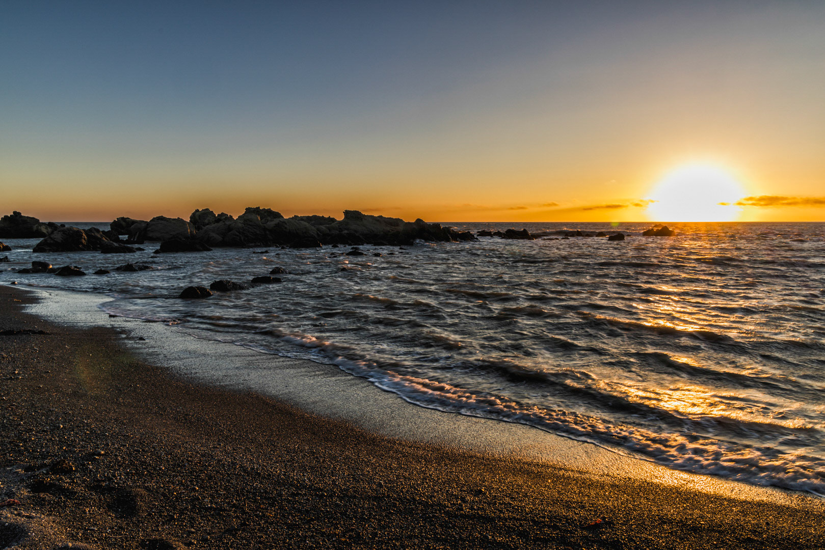 Golden Sands - Black Sand Beach, Ferndale, CA