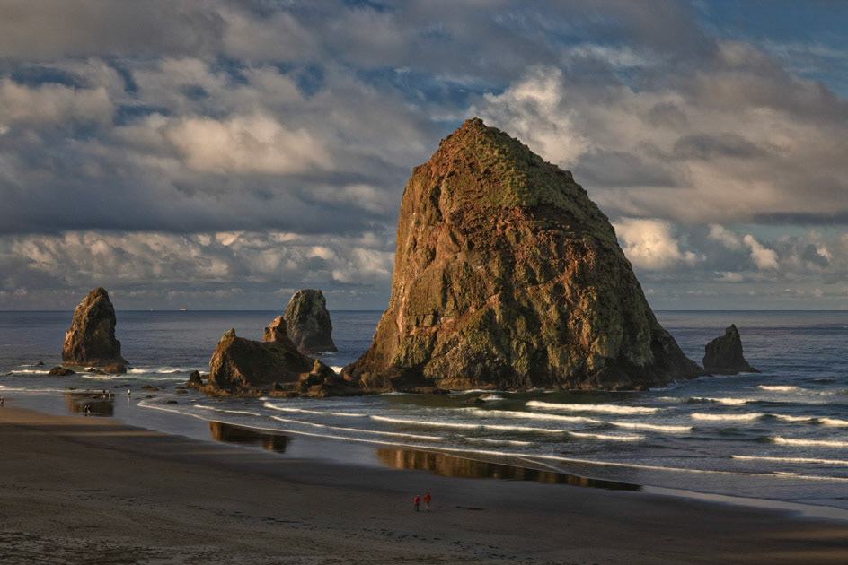 Morning at Haystack Rock
