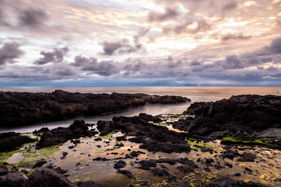 Sunset at Cape Perpetua- Cape Perpetua Scenic area, OR
