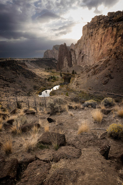 A Storm at Smith's Rock