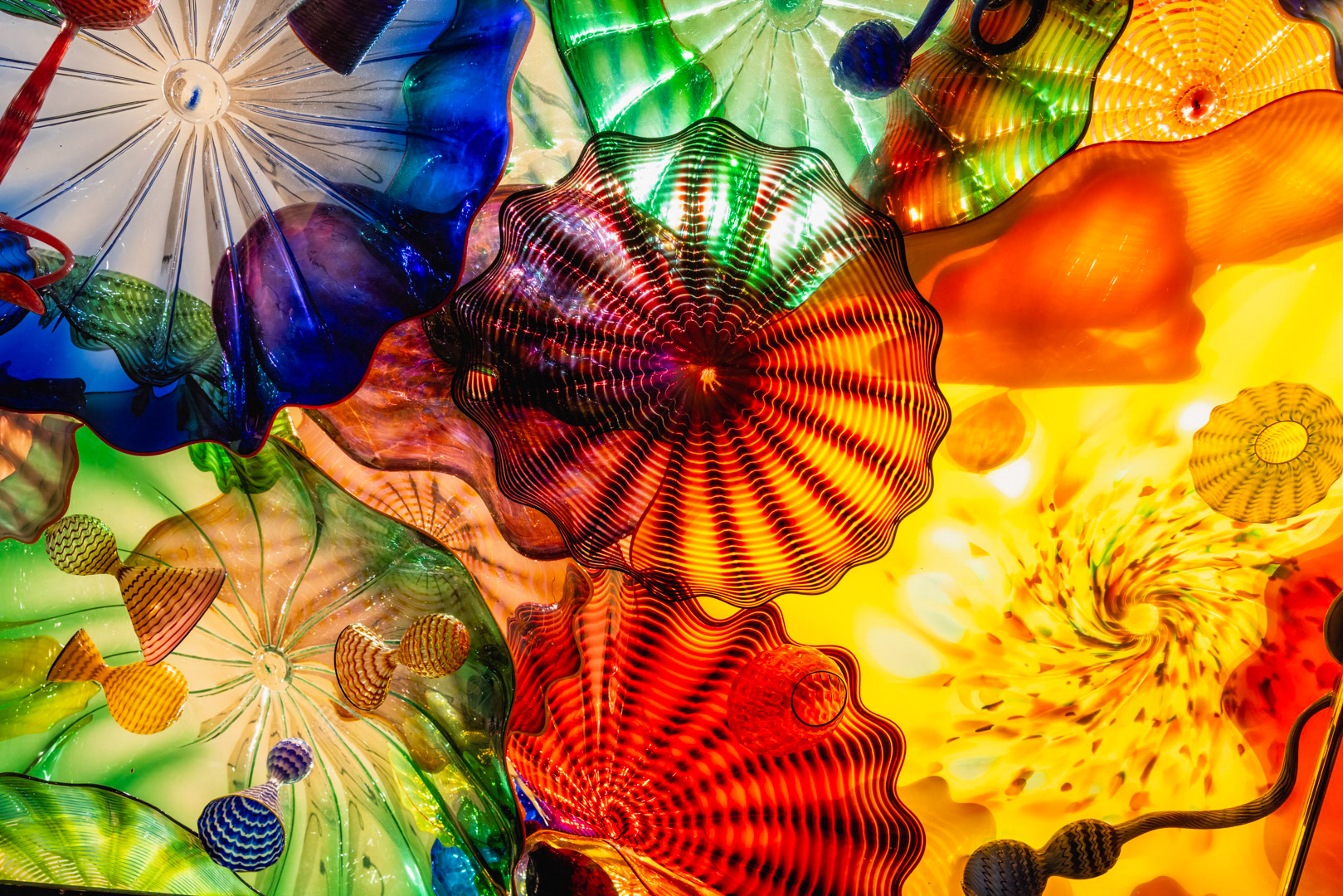 Blown Glass Riot - Chihuly Display, Seattle, WA