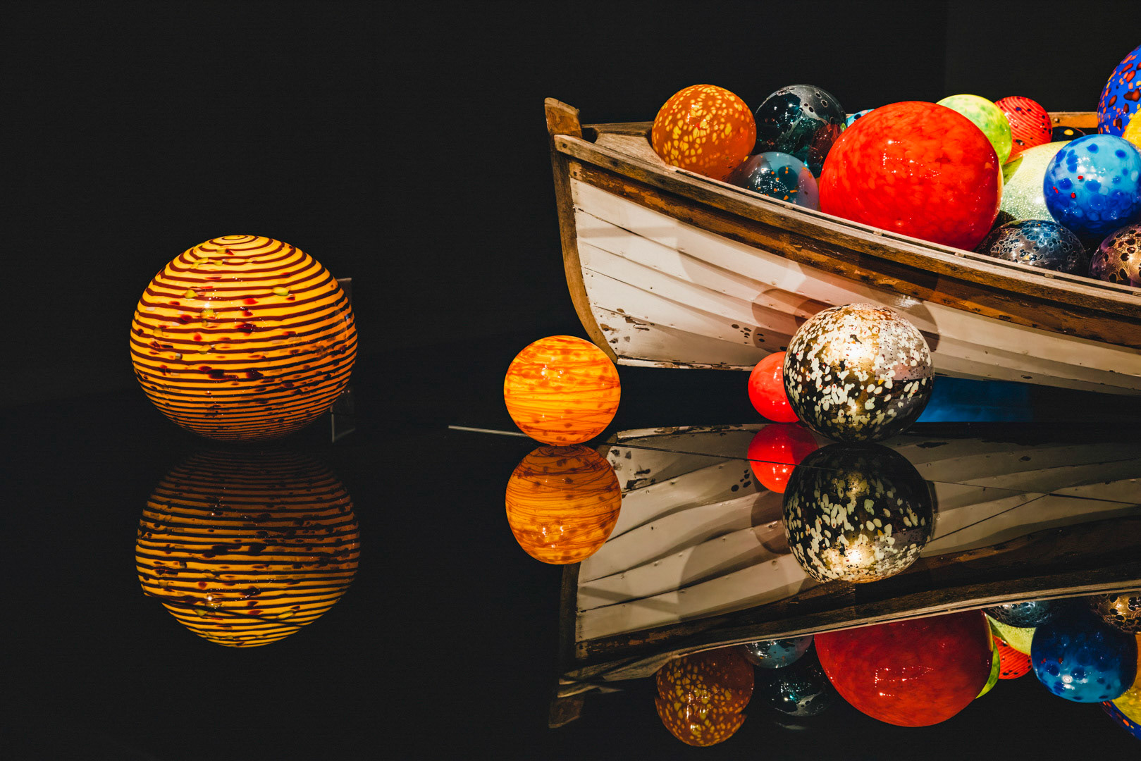 Reflective Seas - Chihuly Display, Seattle, WA