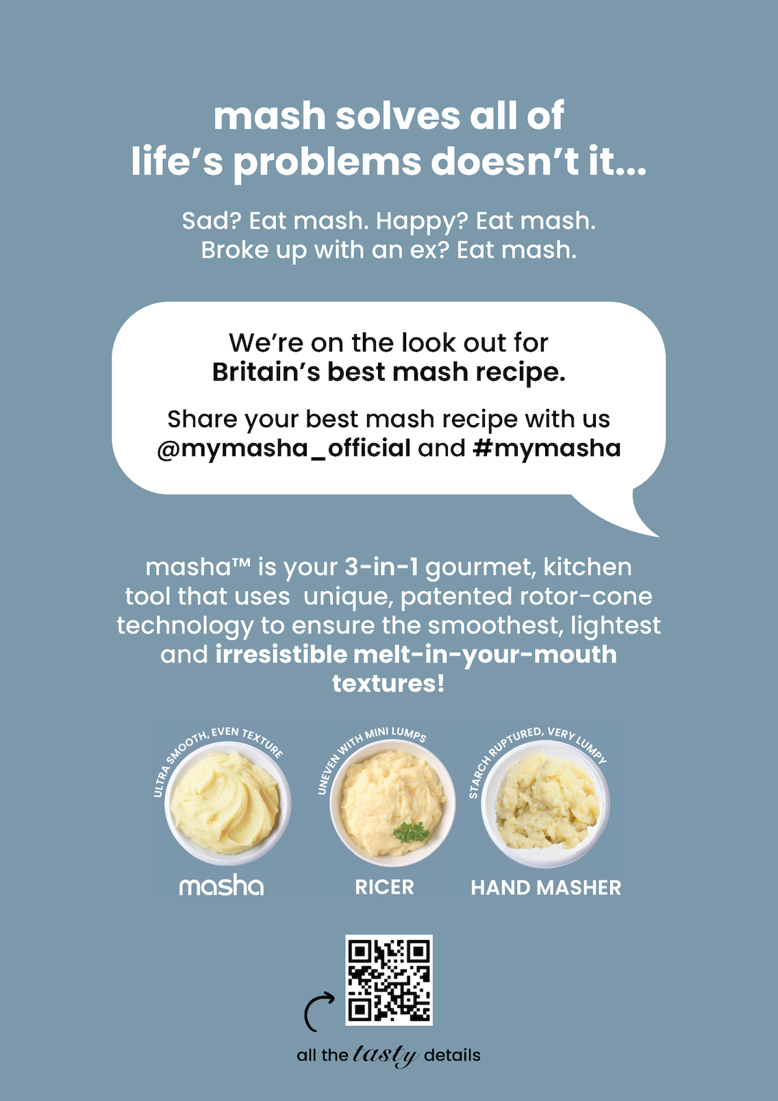Alternative #mymasha comp card back view