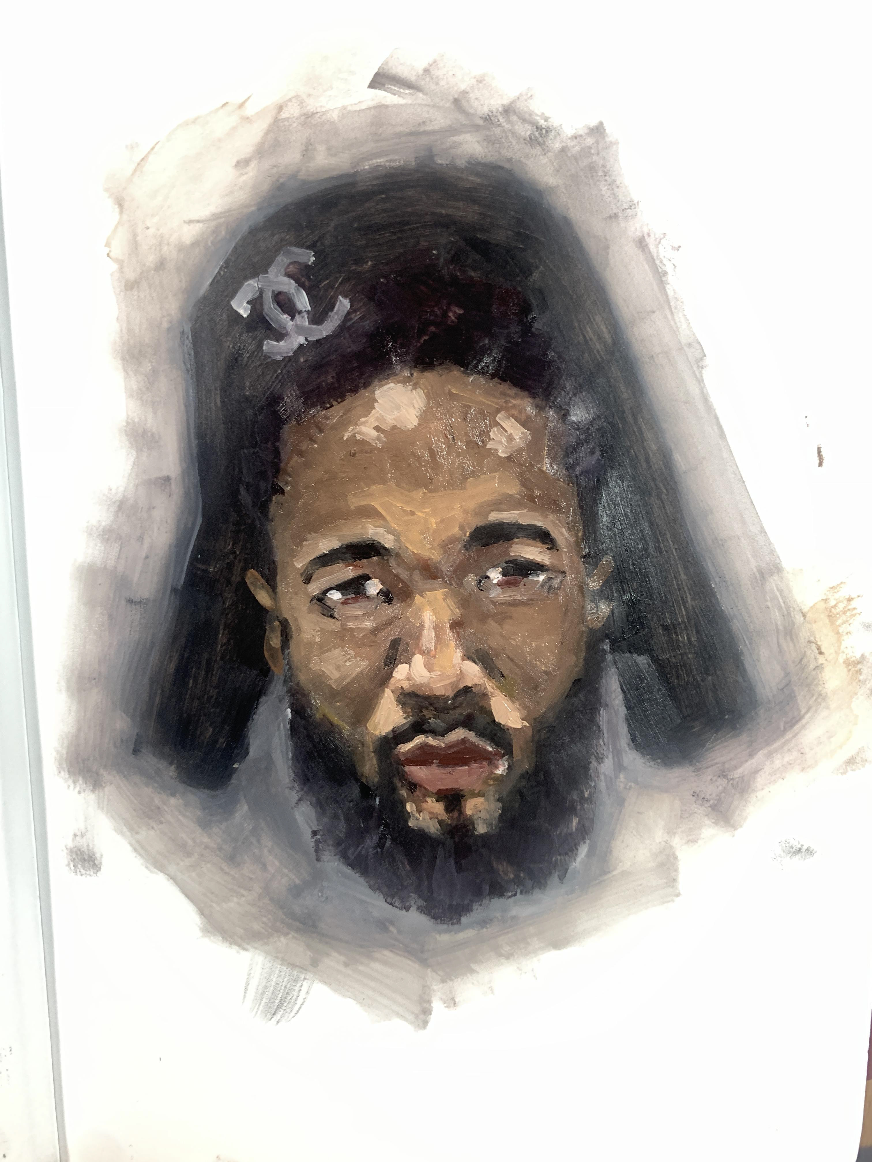 KENDRICK LAMAR - "Mr. Morale in Chanel" - Zorn Palette Study