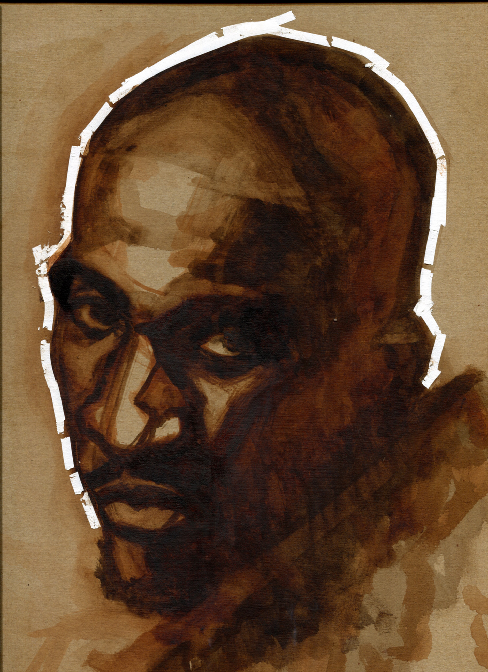 MALICE - Water Soluble Oil Paint Study / Underpainting