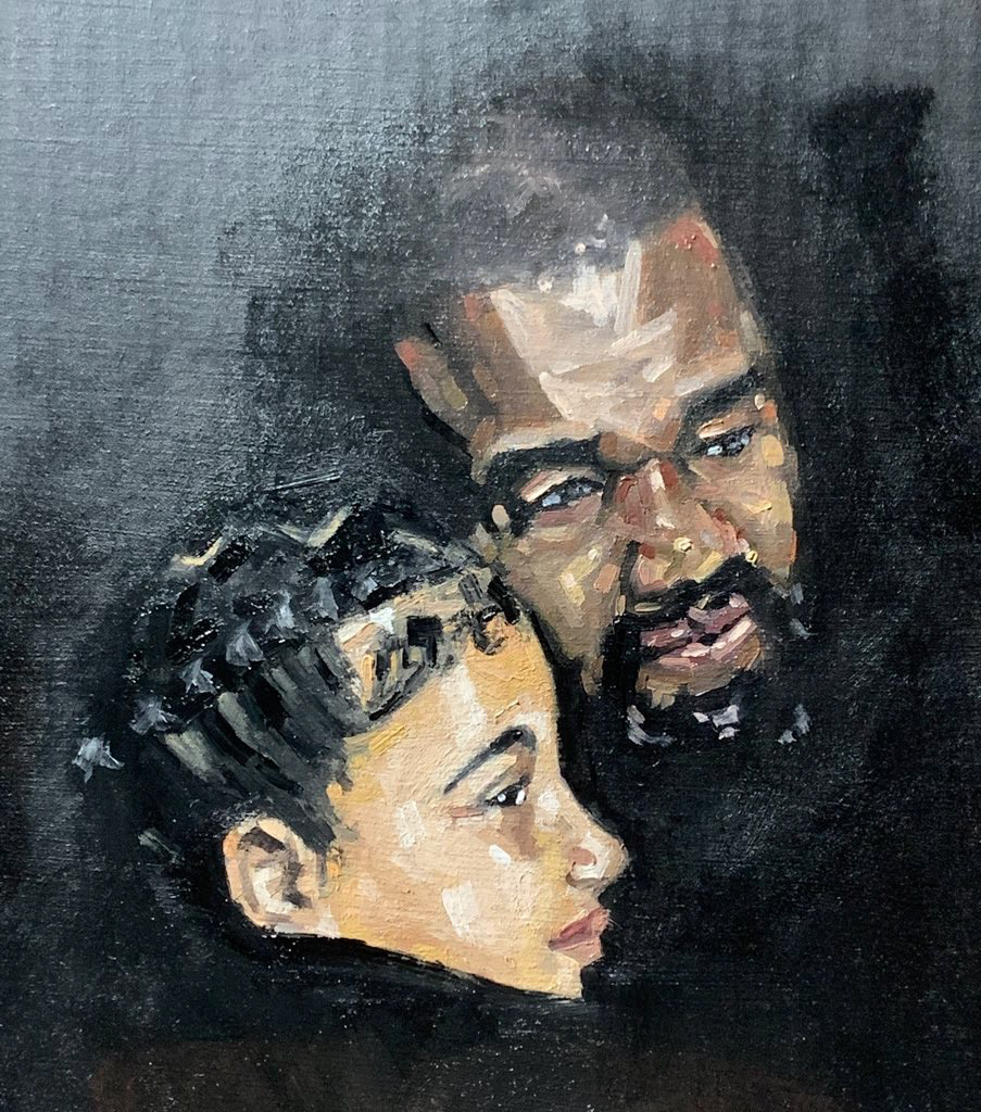 KANYE X NORTH WEST - "MY SAVIOR" - Zorn Palette Study 