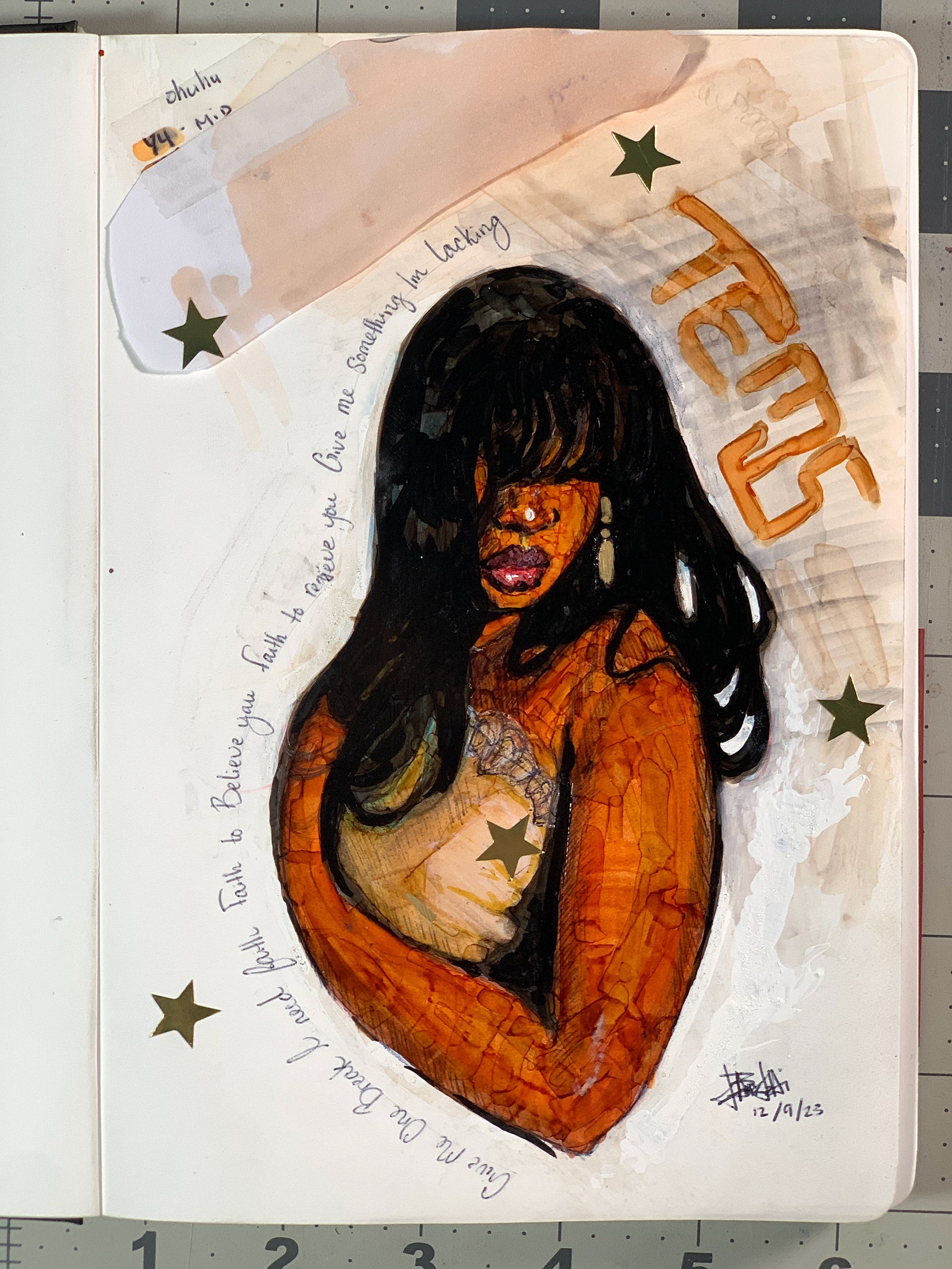 TEMS - Ohuhu Marker on Karst stone paper