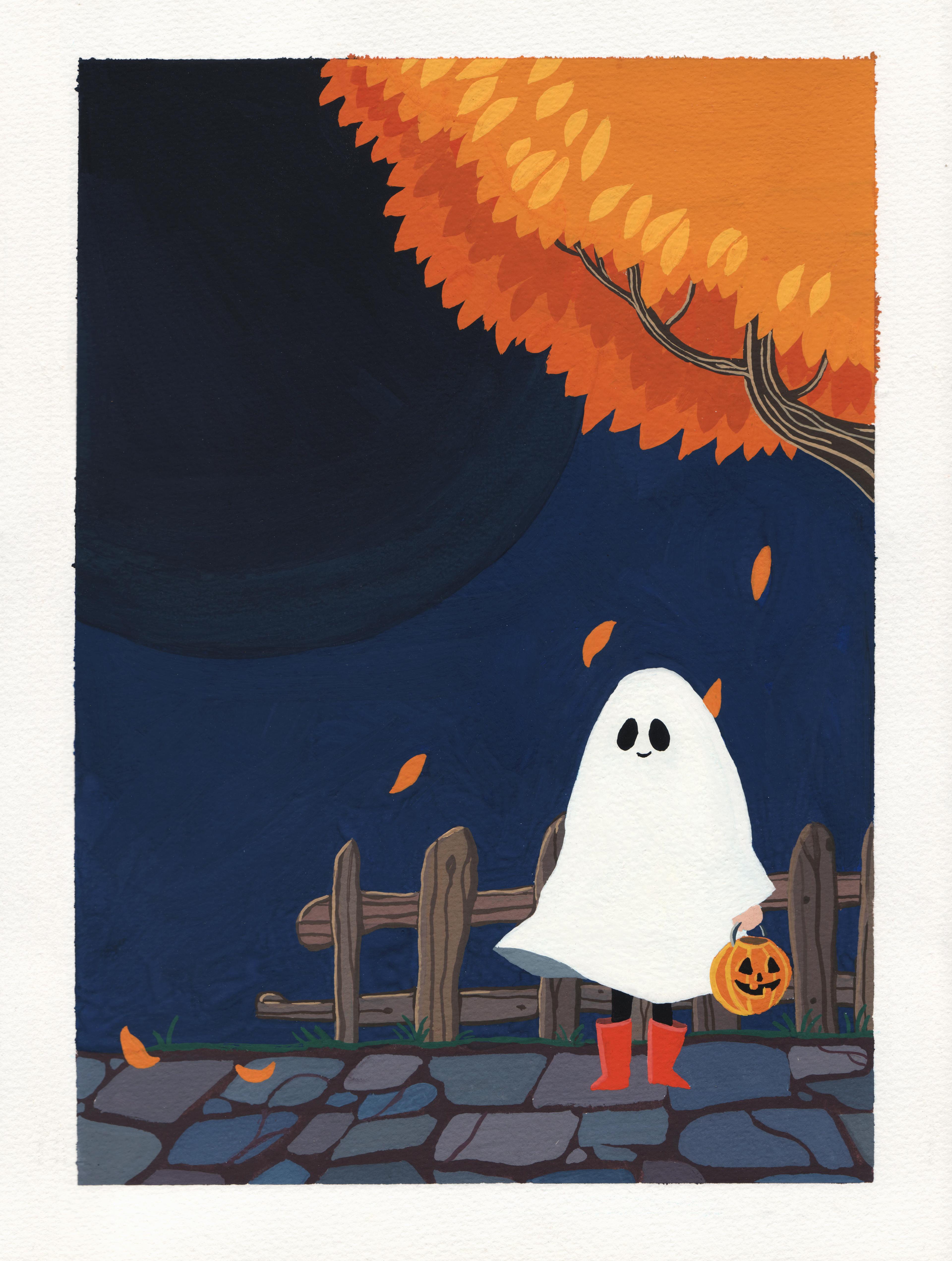 "Windy Ghost" plakat