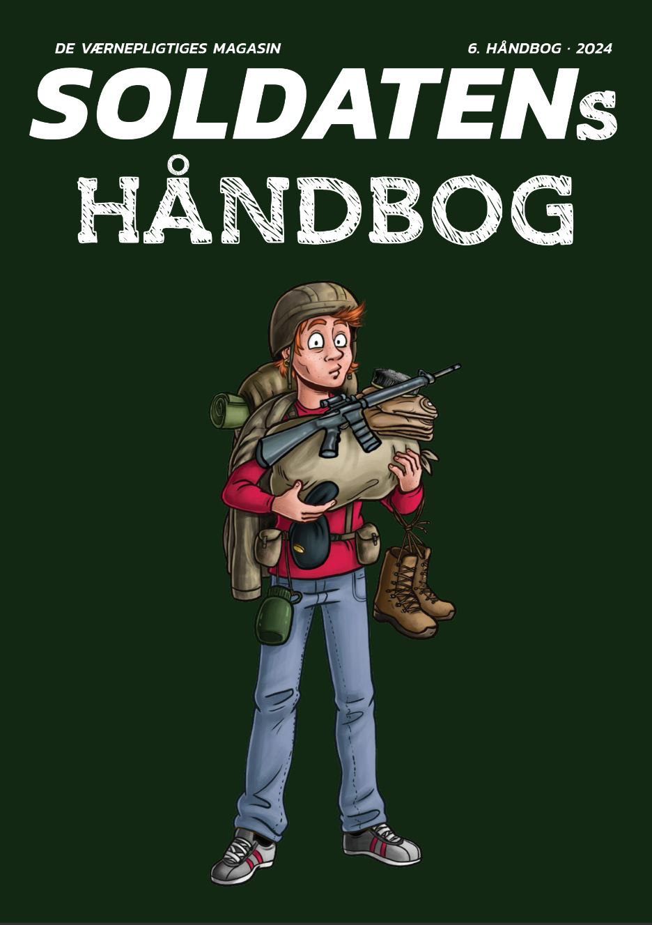 Forside til Soldatens 6. håndbog 2024, digital