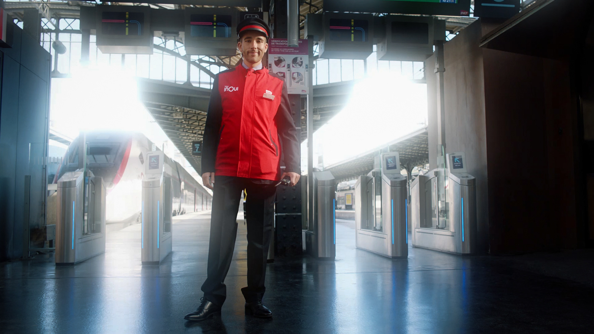 Spot publicitaire "Bobby" pour la SNCF, TGV INOUI réalisé par Mathieu Lalande et produit par Buffalo Corp.