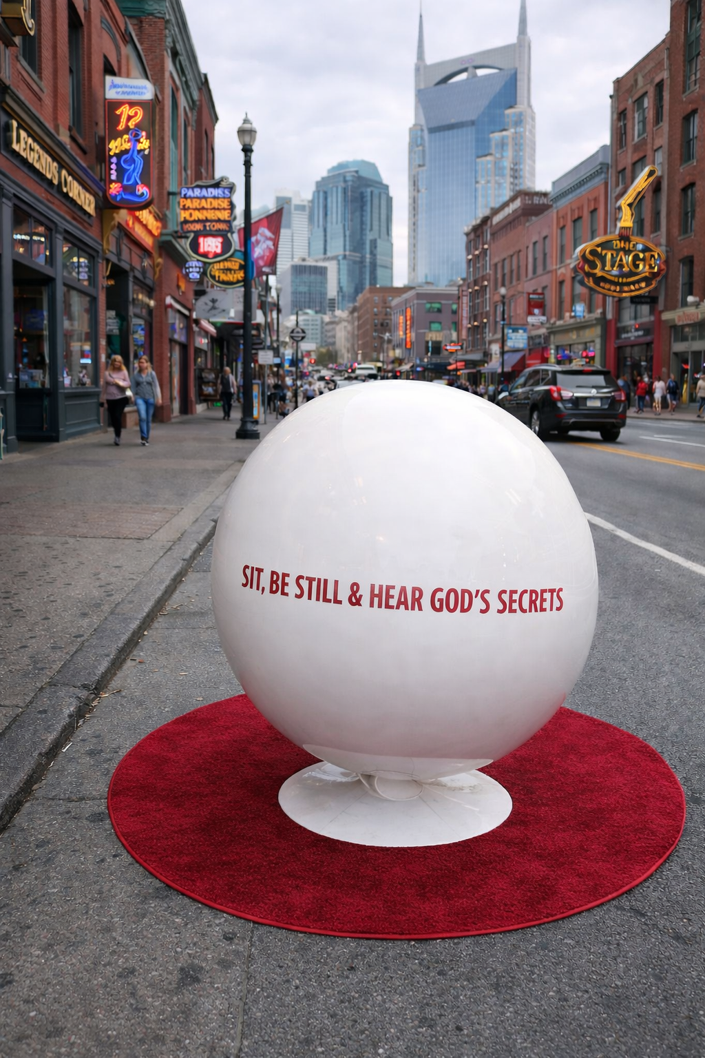 god's secret chair installation by Shabazz larkin