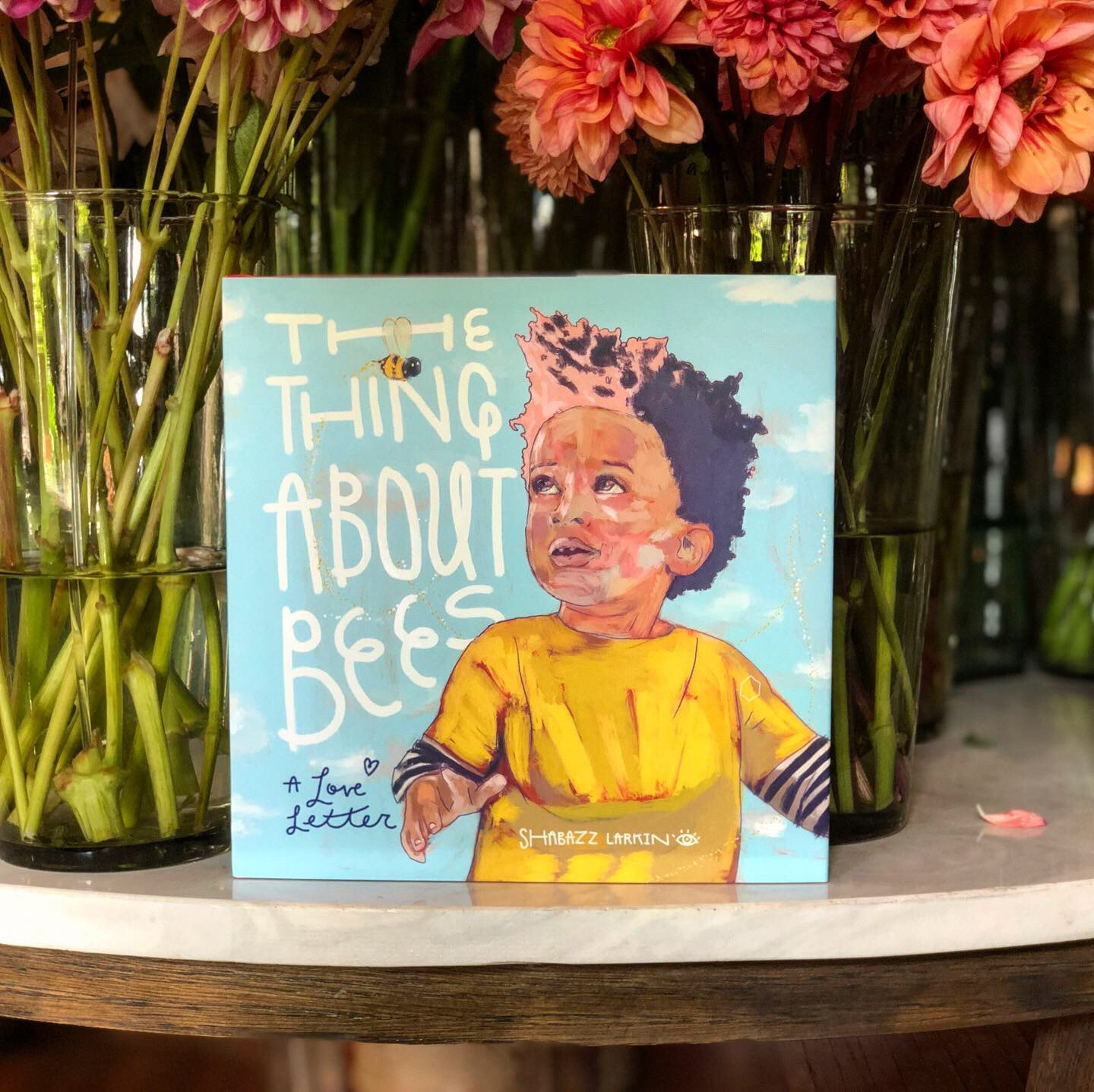 image of book "the things about bees" by Shabazz larkin