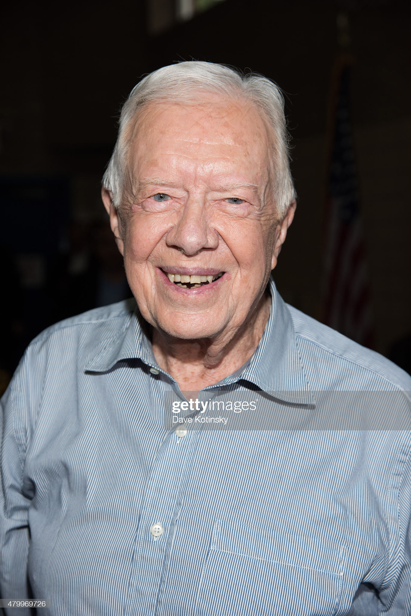  Former President of the United States Jimmy Carter signs copies of "A Full Life Reflections At Ninety" at Bookends Bookstore on July 8, 2015 in Ridgewood, New Jersey. (Photo by Dave Kotinsky/Getty Images)