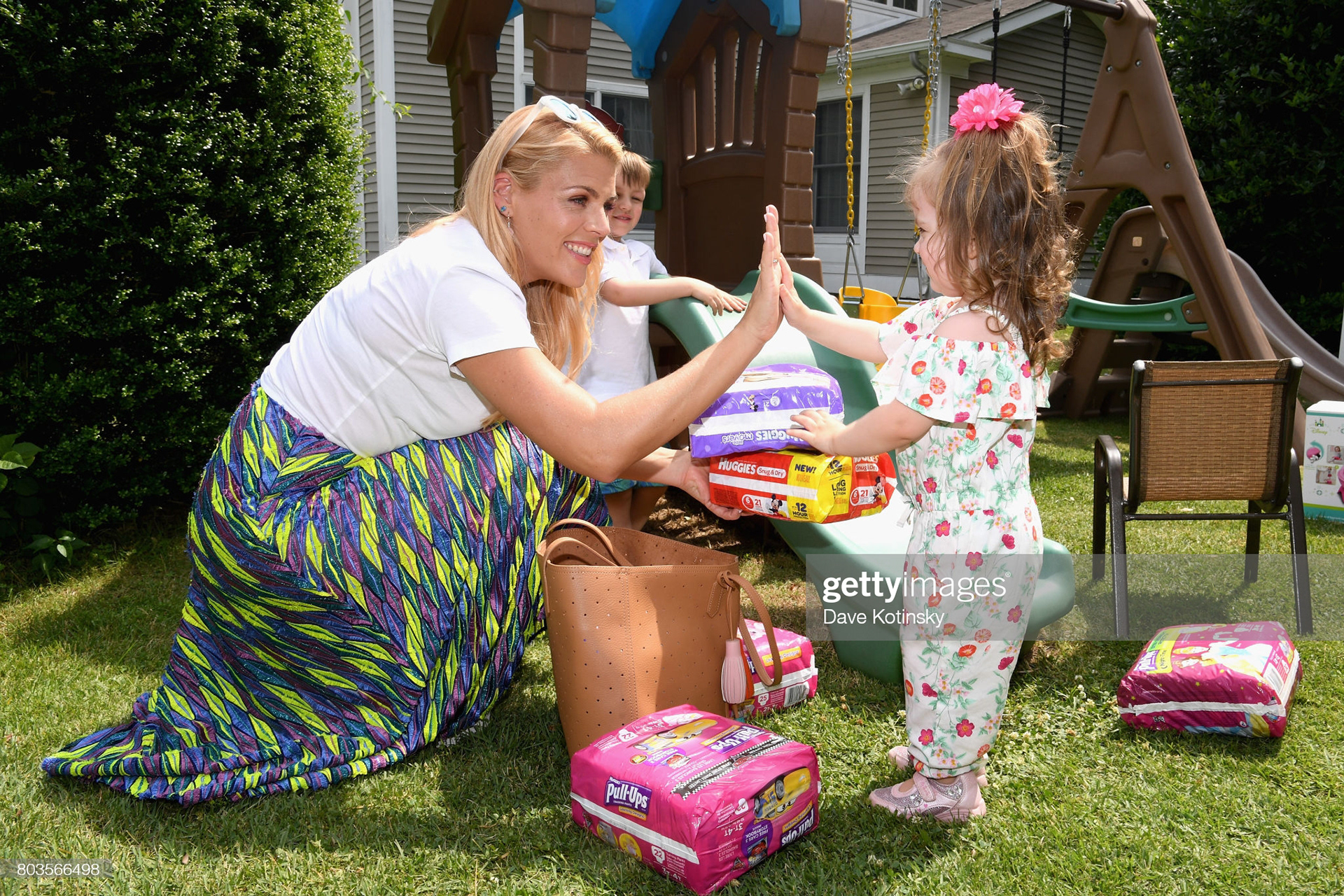 Busy Philipps, actress and mom of two, hangs out with New York families to share her potty training tips and the fun and easy ways she and her 3-year-old daughter Cricket got started with Pull-Ups Training Pants during the #Time2PottyNYCsweeps Activation on June 29, 2017 in New York City. (Photo by Dave Kotinsky/Getty Images for Pull-Ups)