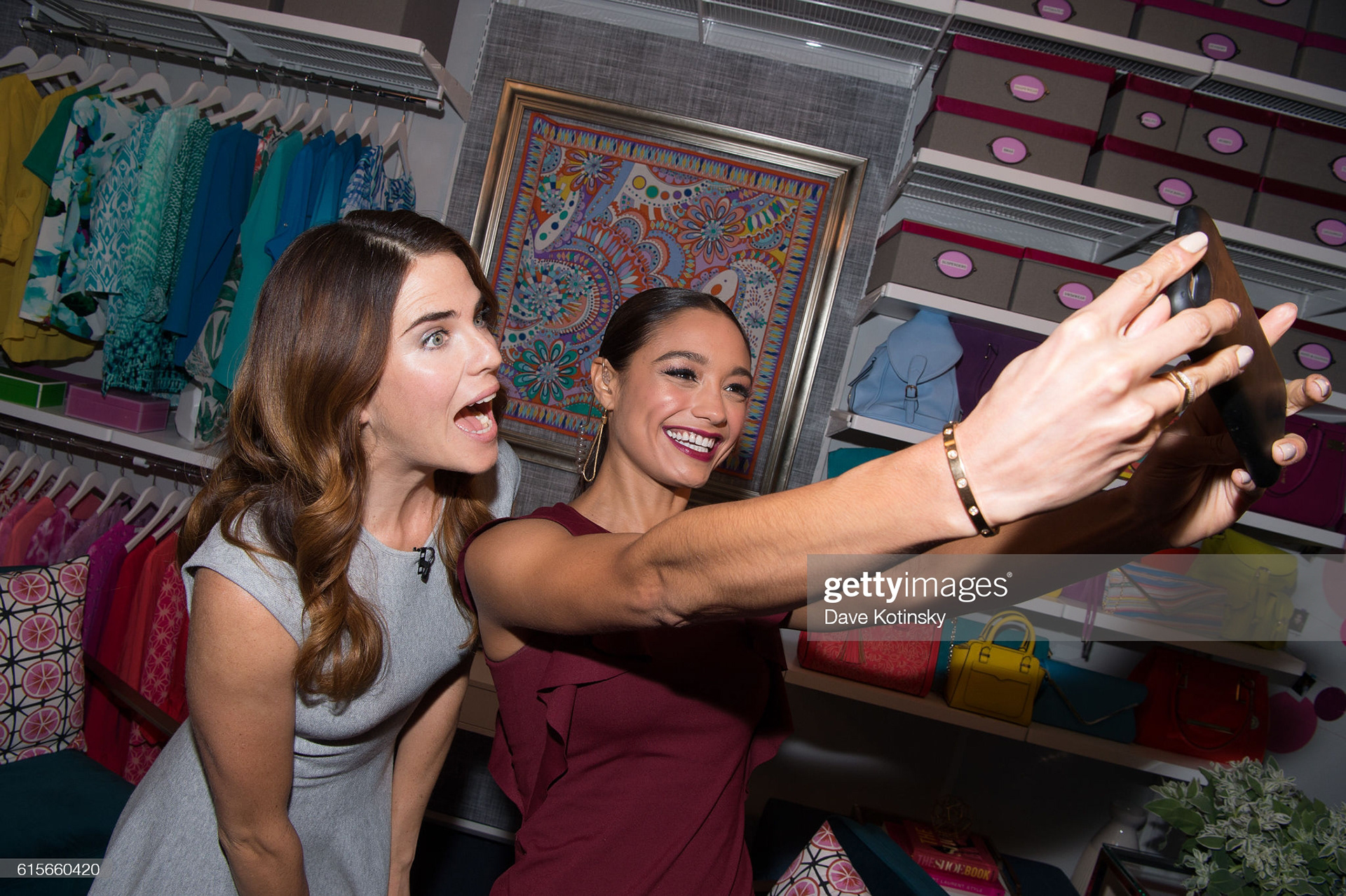  Karla Souza films an episode of Amazon's live stream fashion and beauty show, "Style Code Live" on October 19, 2016 in New York City. The Episode will air on Thursday, October 27, 2016 at 9pm. (Photo by Dave Kotinsky/Getty Images for Amazon)