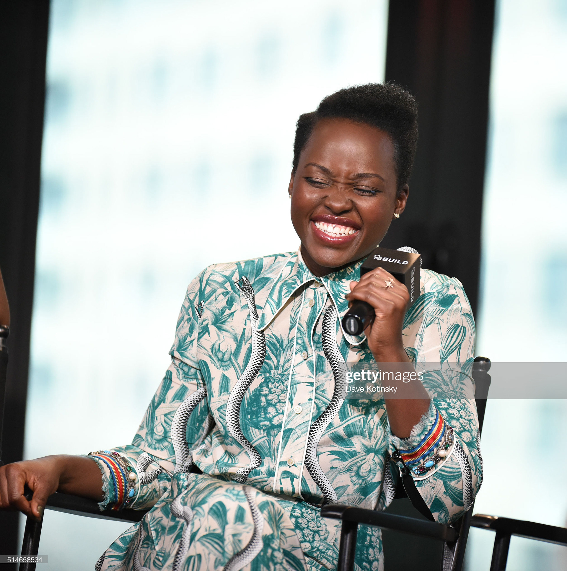  Lupita Nyong'o attends AOL Build Speakers Series at AOL Studios In New York on March 10, 2016 in New York City. (Photo by Dave Kotinsky/Getty Images)