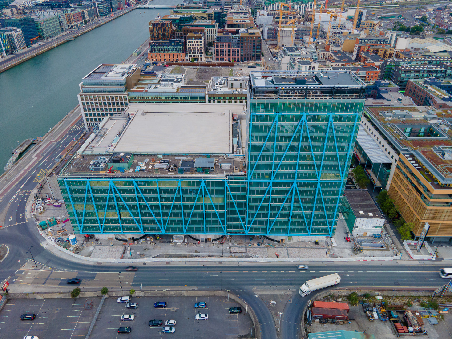 The Exo building under construction