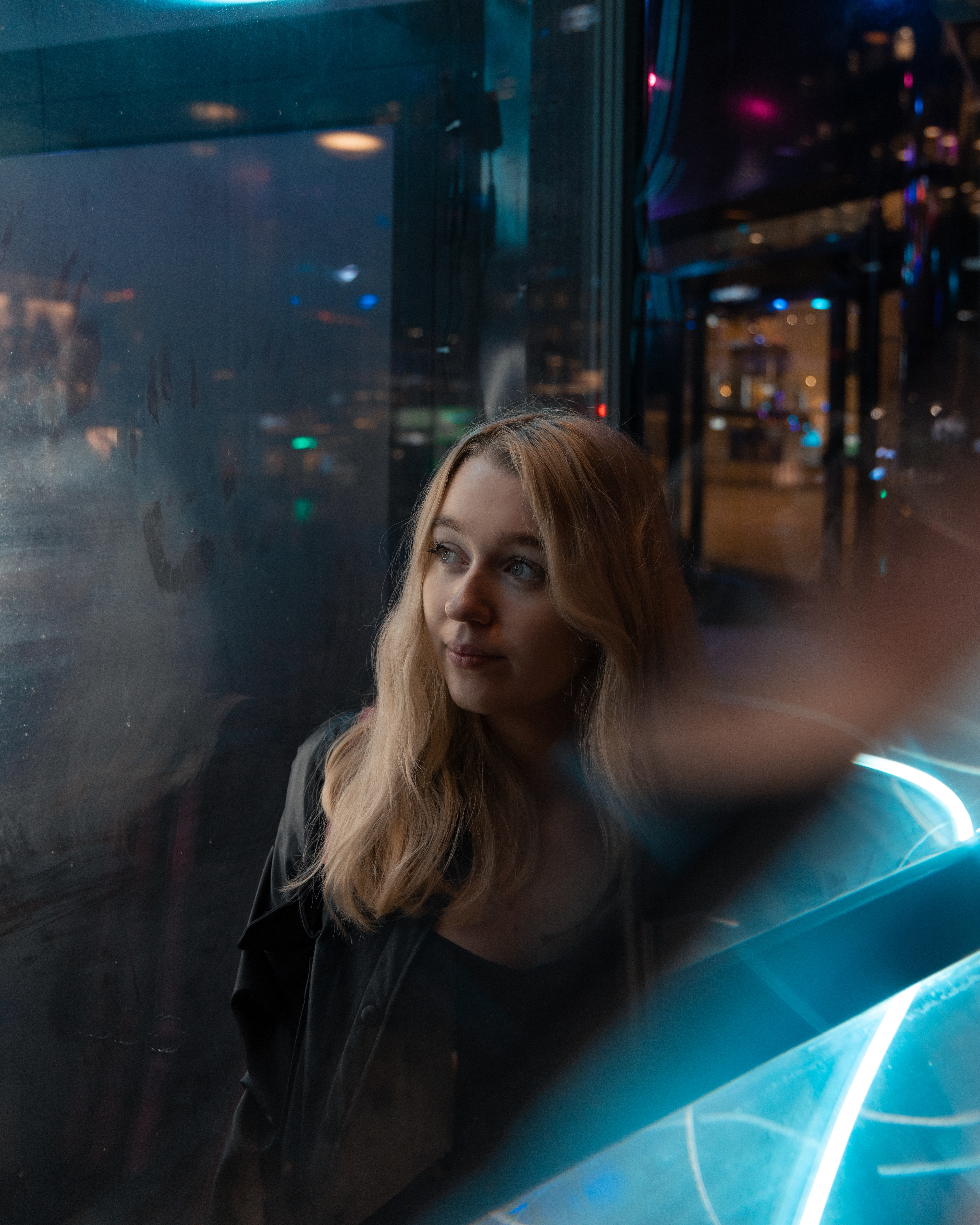 Cyberpunk photoshoot, Stockholm