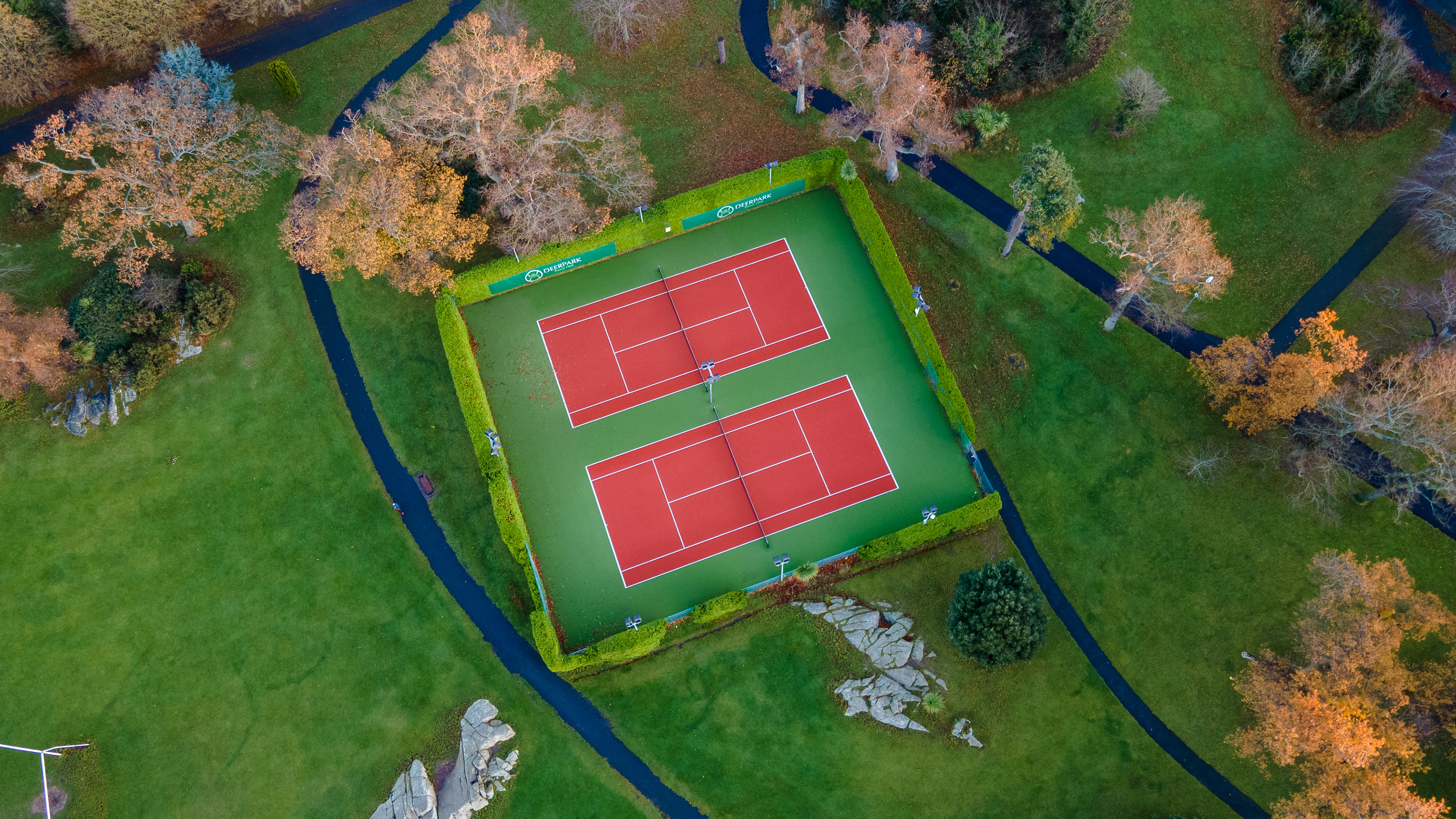 Tennis courts at Deer Park, Mount Merrion 