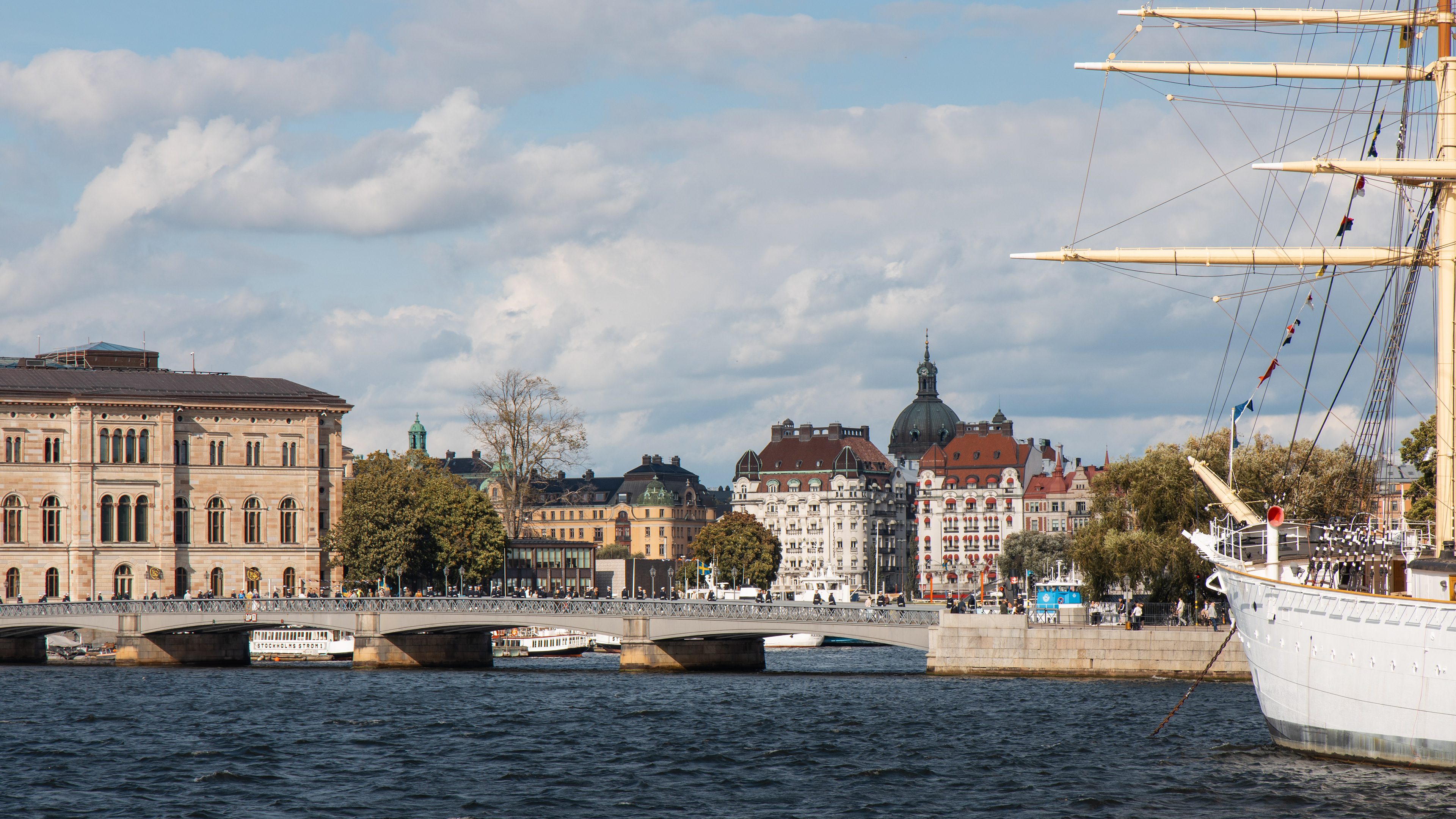Boat trip, Stockholm
