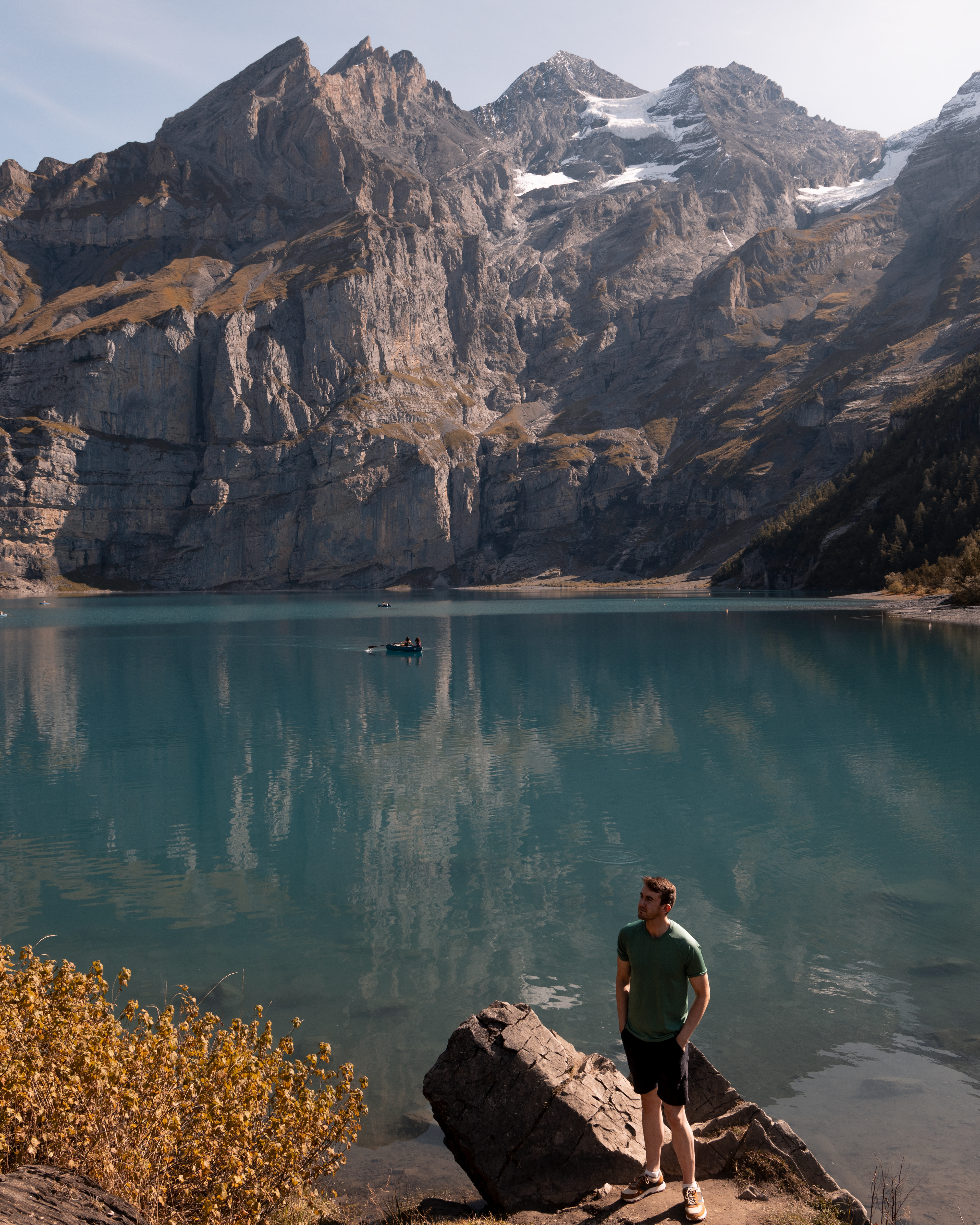 Portrait at Oeschinen Lake