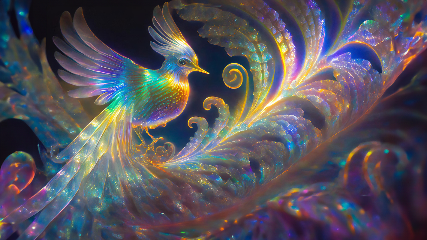 Iridescence I - Coming soon to Etsy
