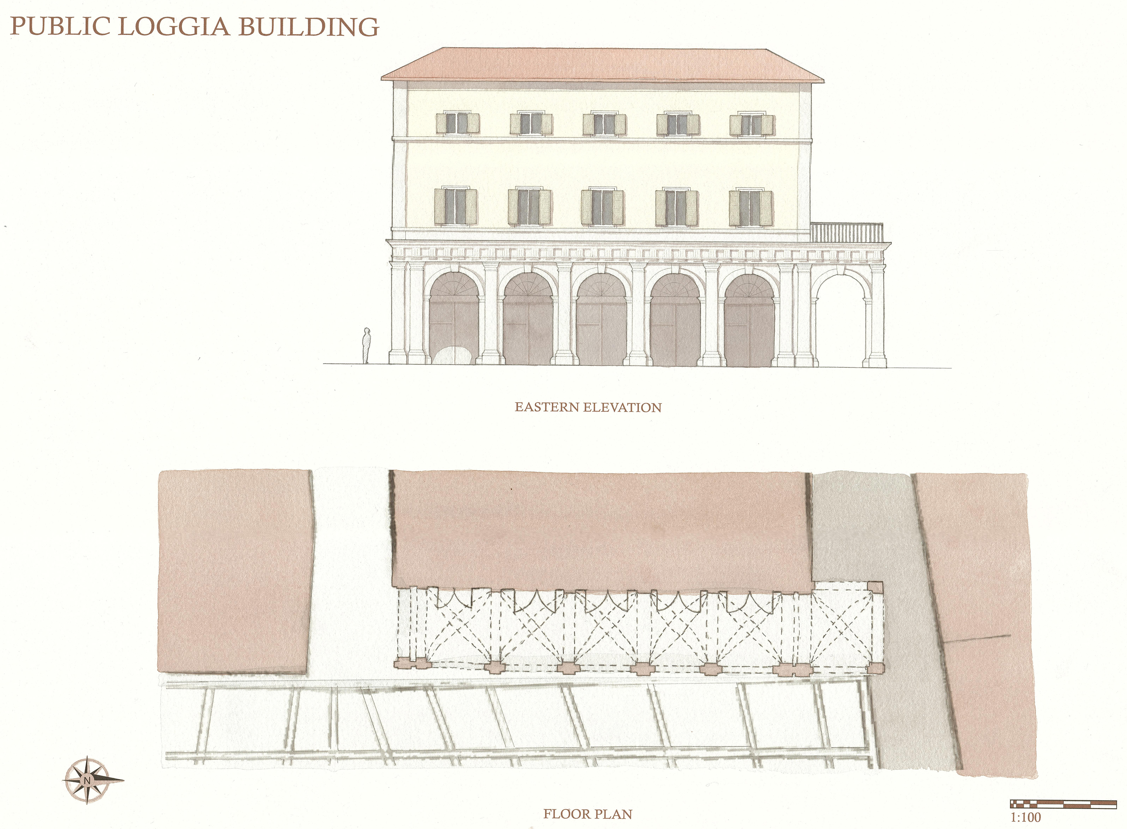 Proposed Craftsmen's Loggia Building