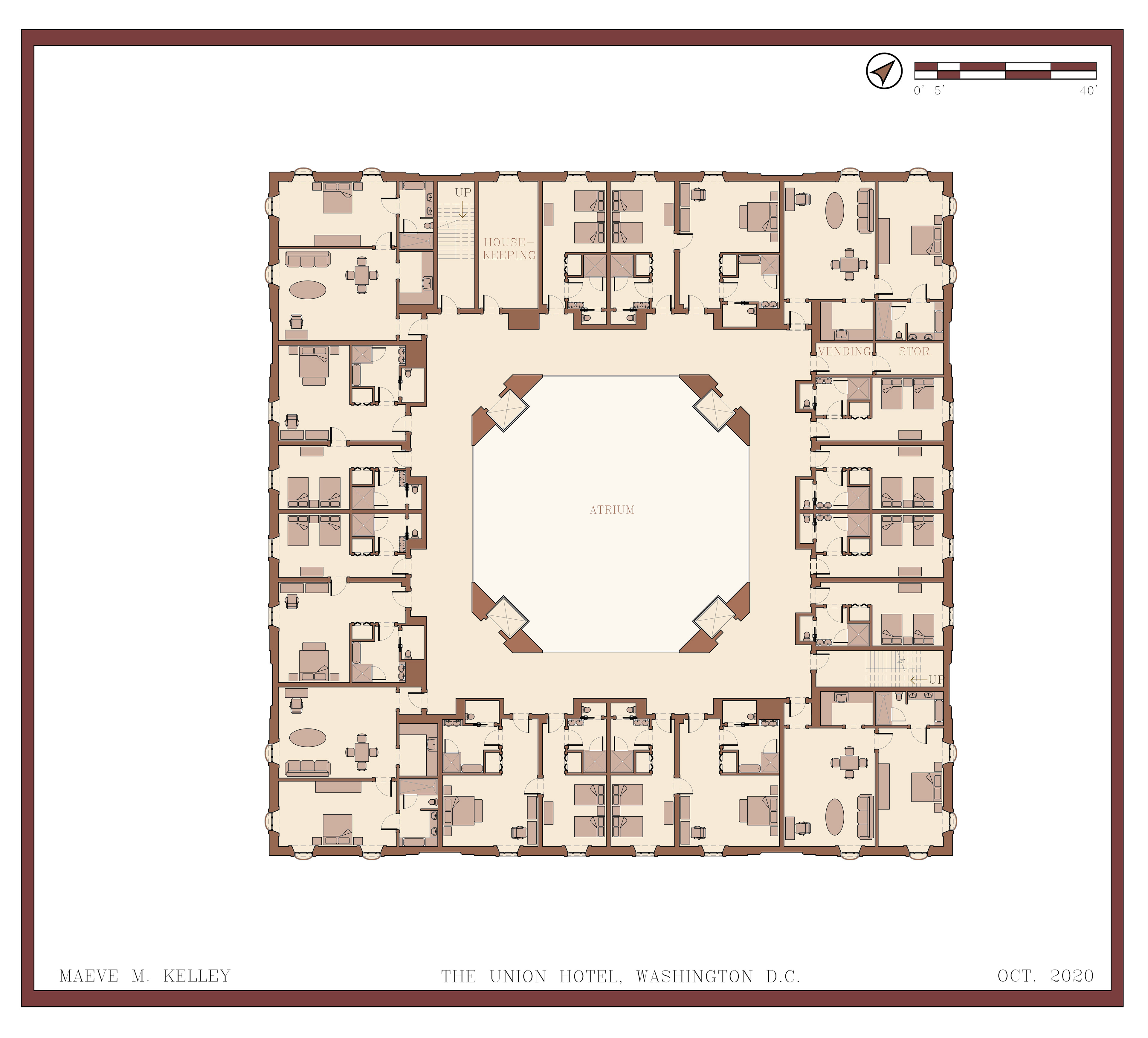 Upper Floors Plan