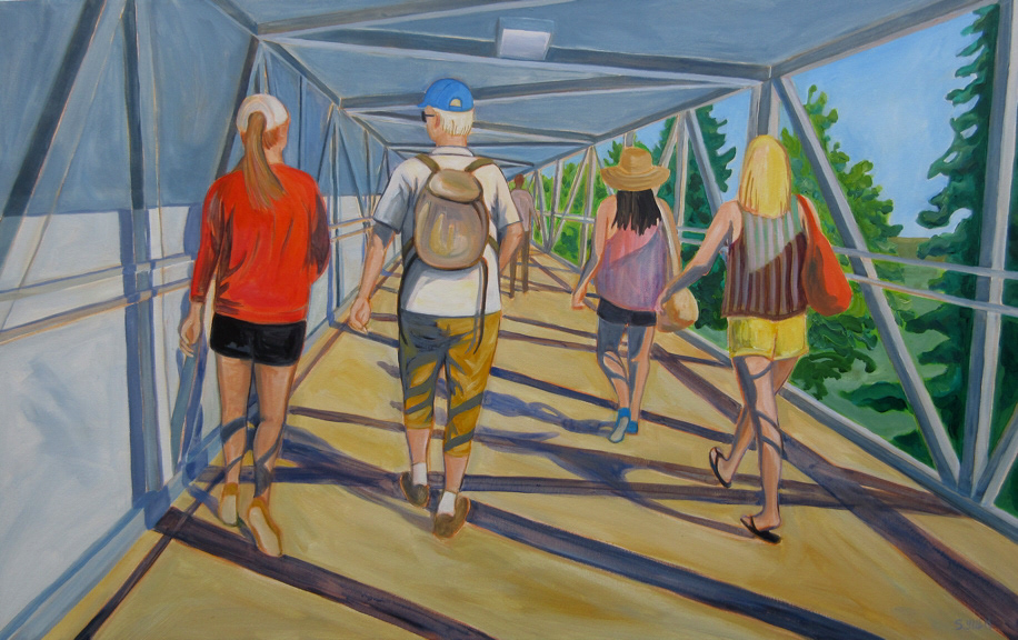 Back to Bowen, acrylic on canvas, 30 x 48 in, available