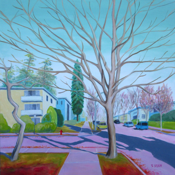 Marpole III, acrylic on canvas, 24 x 24 in, prints available