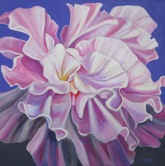 Desire, acrylic on canvas, 30 x 30 in, available
