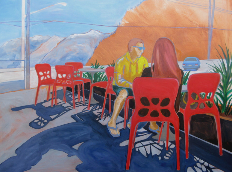 Horseshoe Bay, acrylic on canvas, 36 x 48 in, available