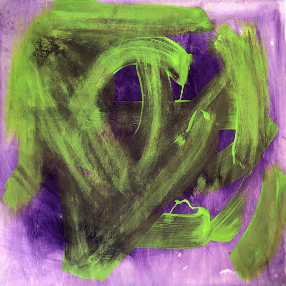 Modern Art, mixed media, 20 x 20 in