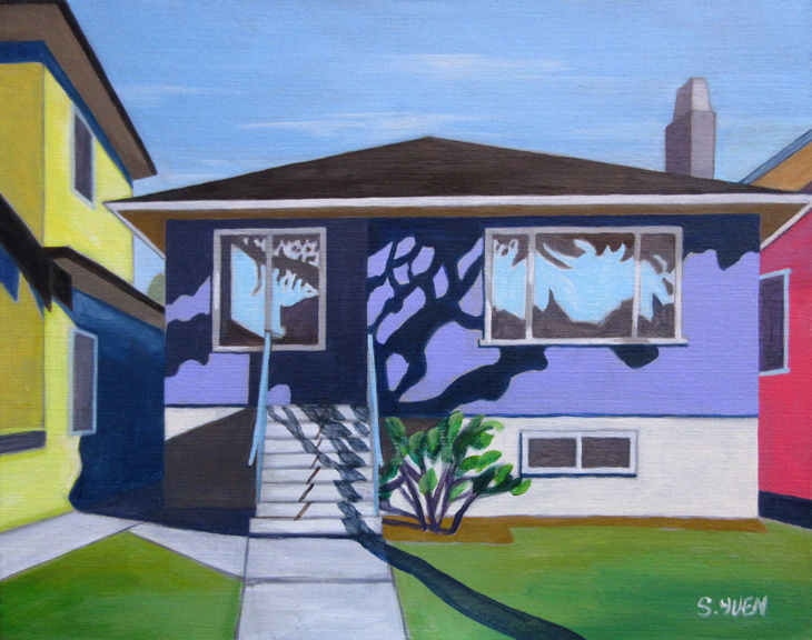In the Mood, acrylic on canvas, 16 x 20 in, prints available