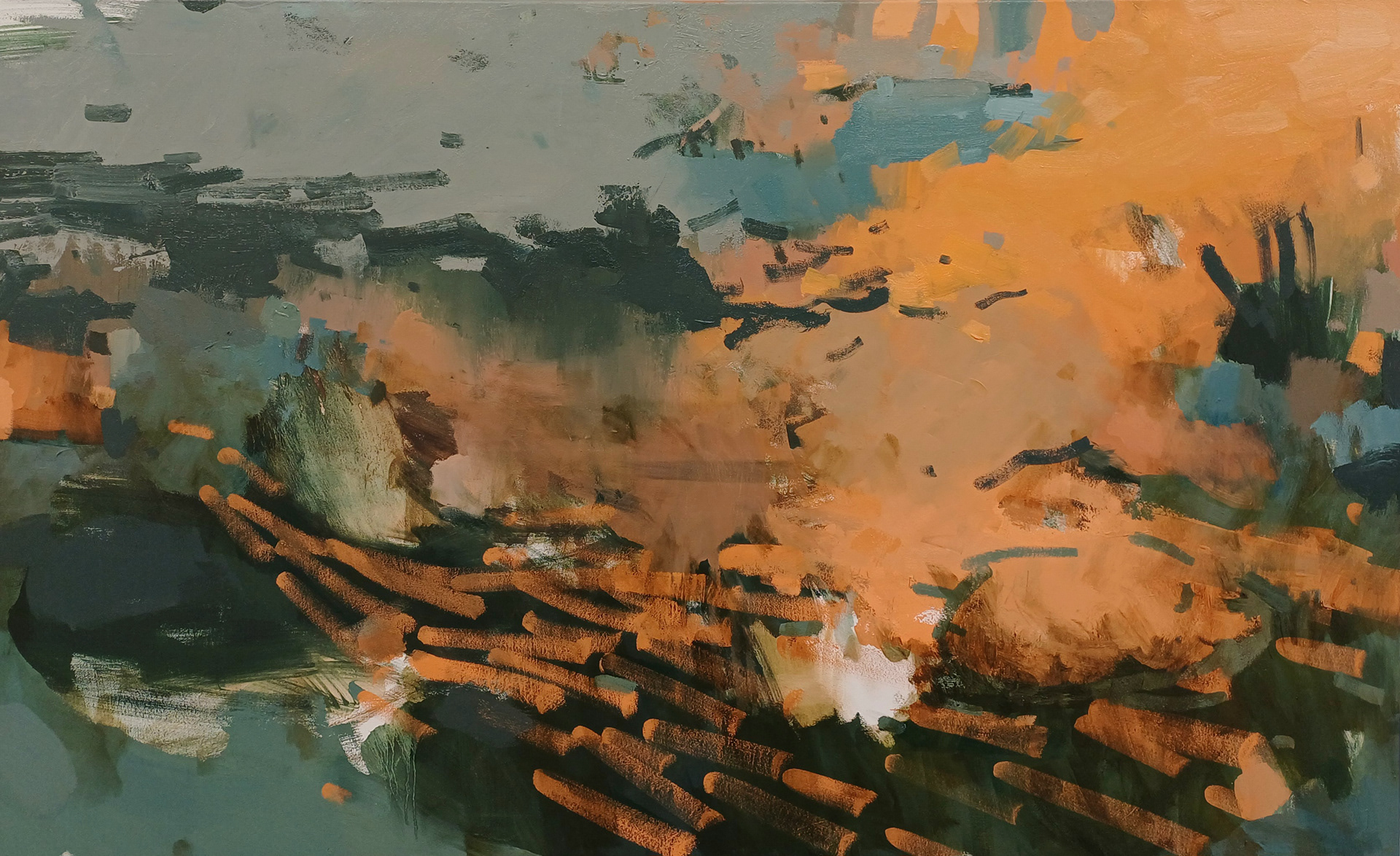 80x130 cm / Oil on canvas / 2025