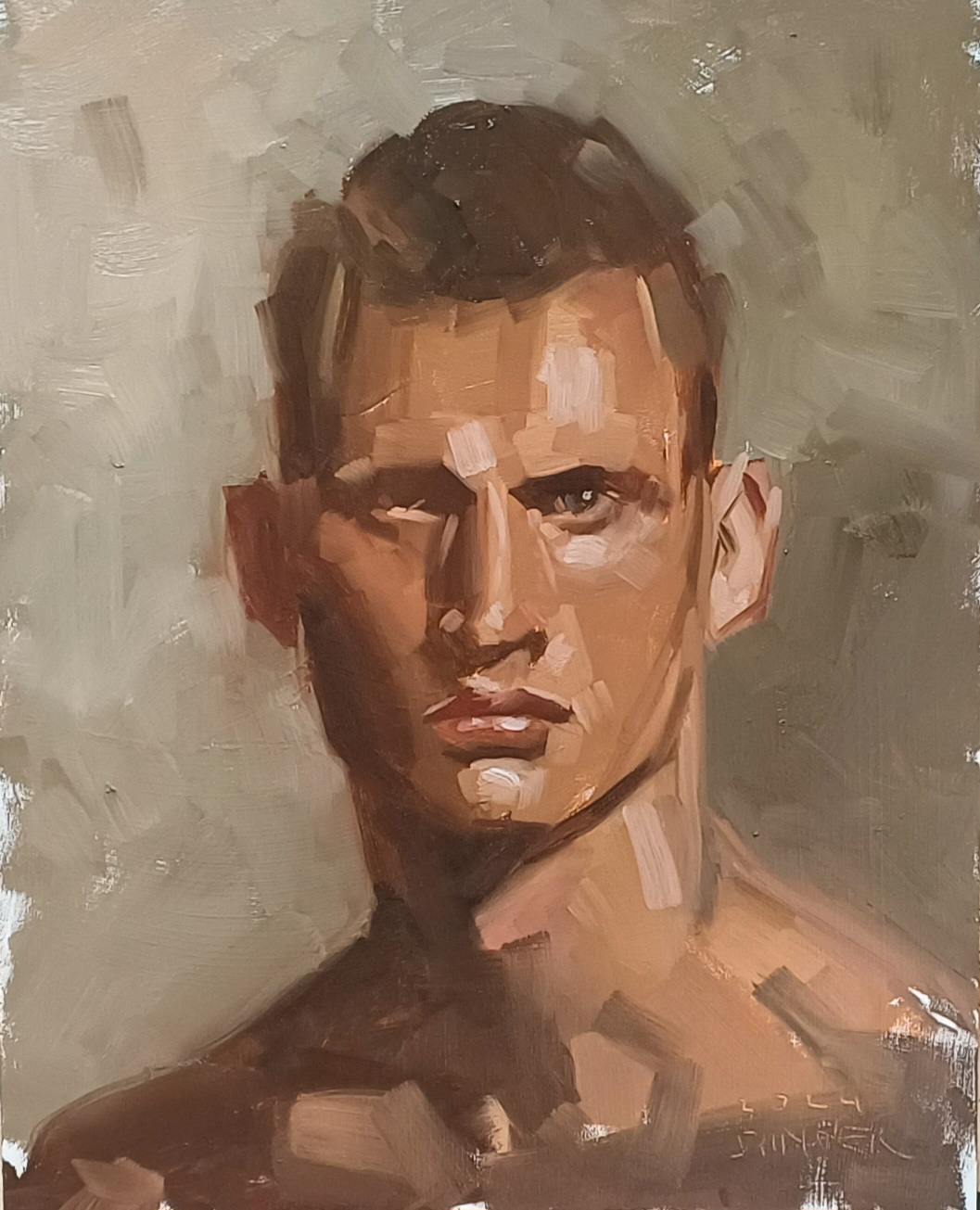 2024 / 24x30 cm / Oil on HDF